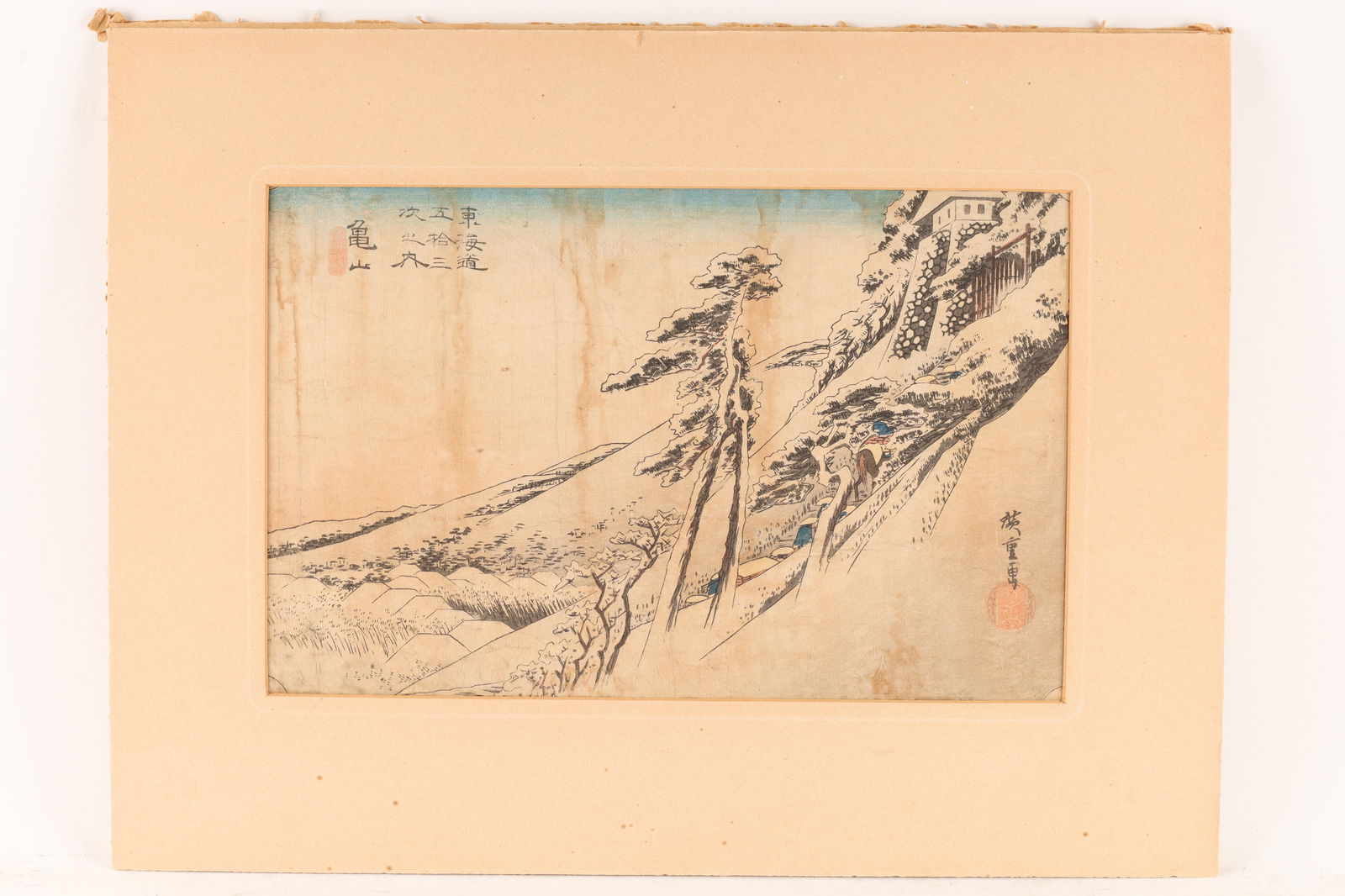 Japanese Woodblock Print, Hiroshige Ando (1 of 8)