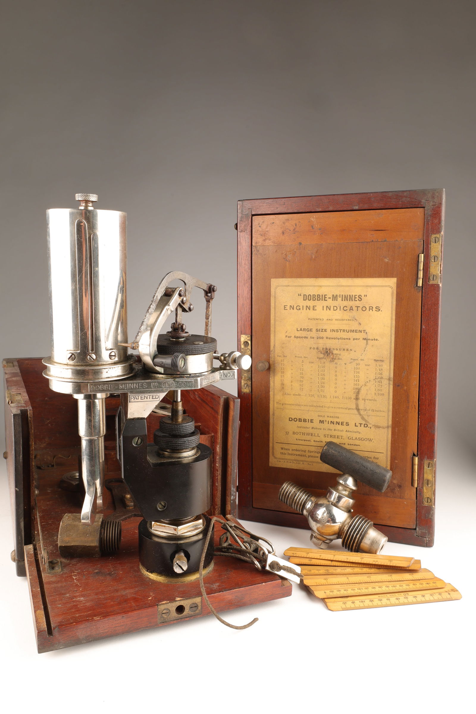 Antique Dobbie McInnes Patent Engine Indicator (1 of 8)