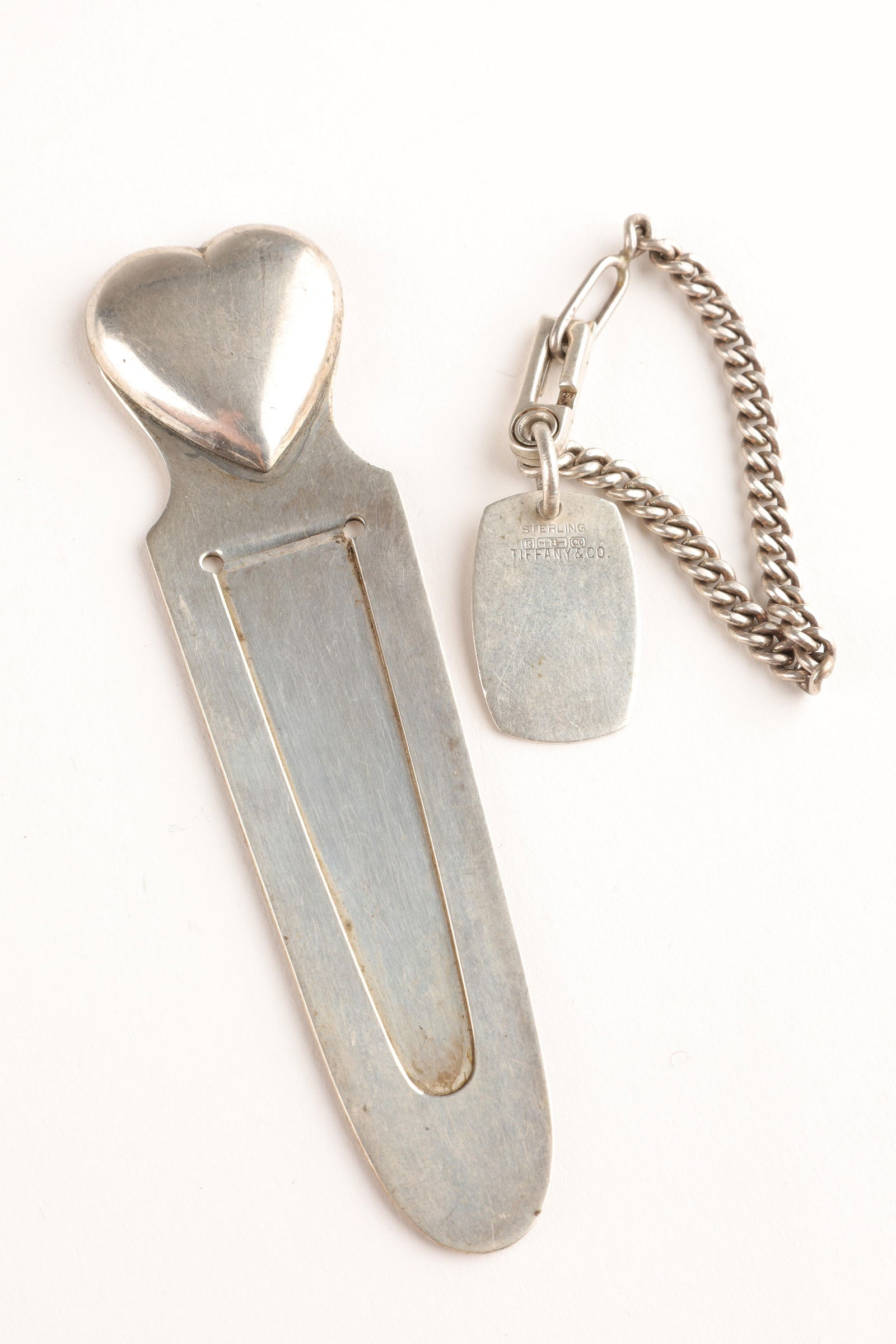 Sterling Silver Tiffany and Co Bookmark, Keychain (1 of 5)