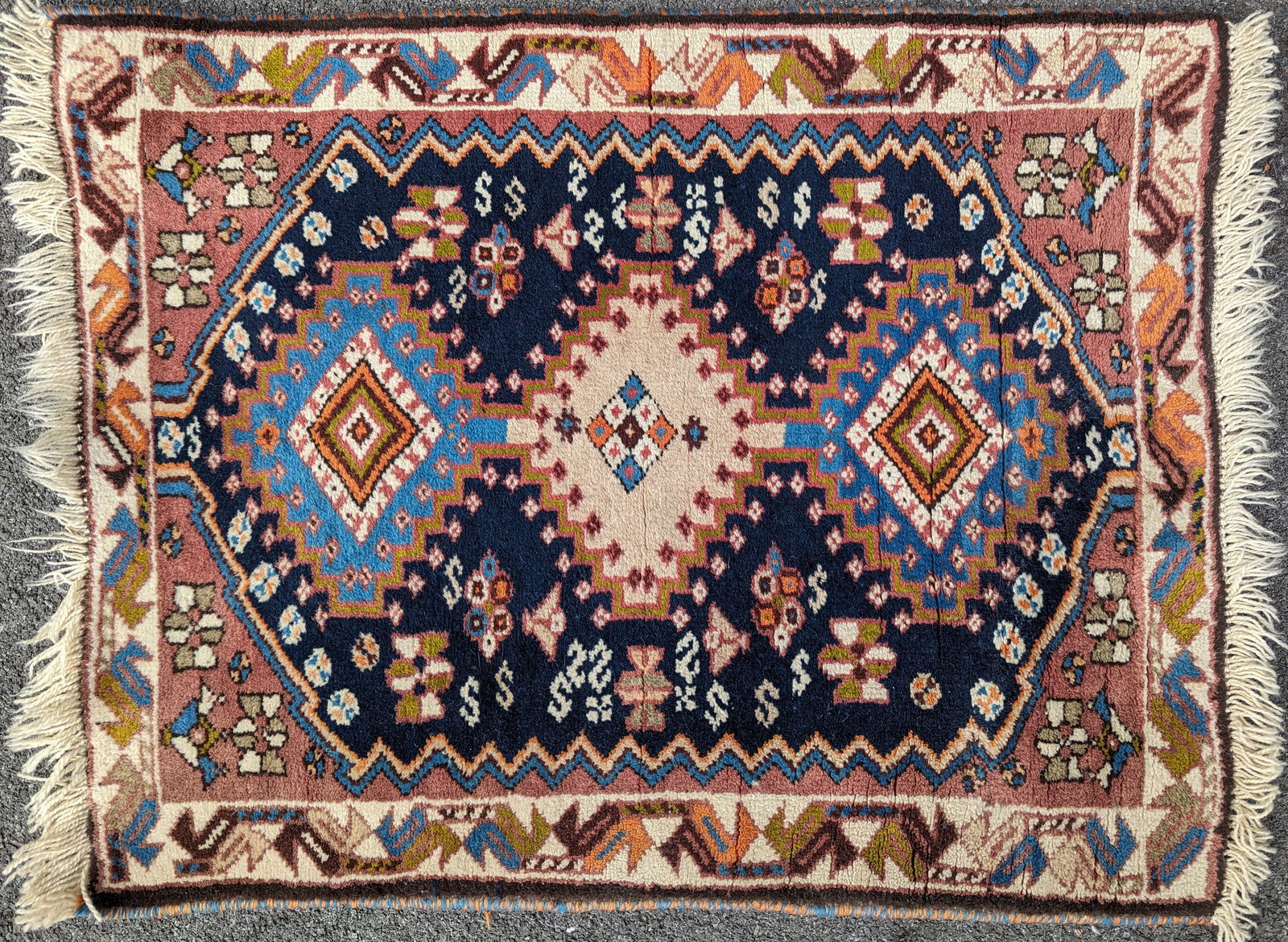 Middle Eastern Yalameh Shirvan Tribal Wool Rug Carpet (1 of 3)