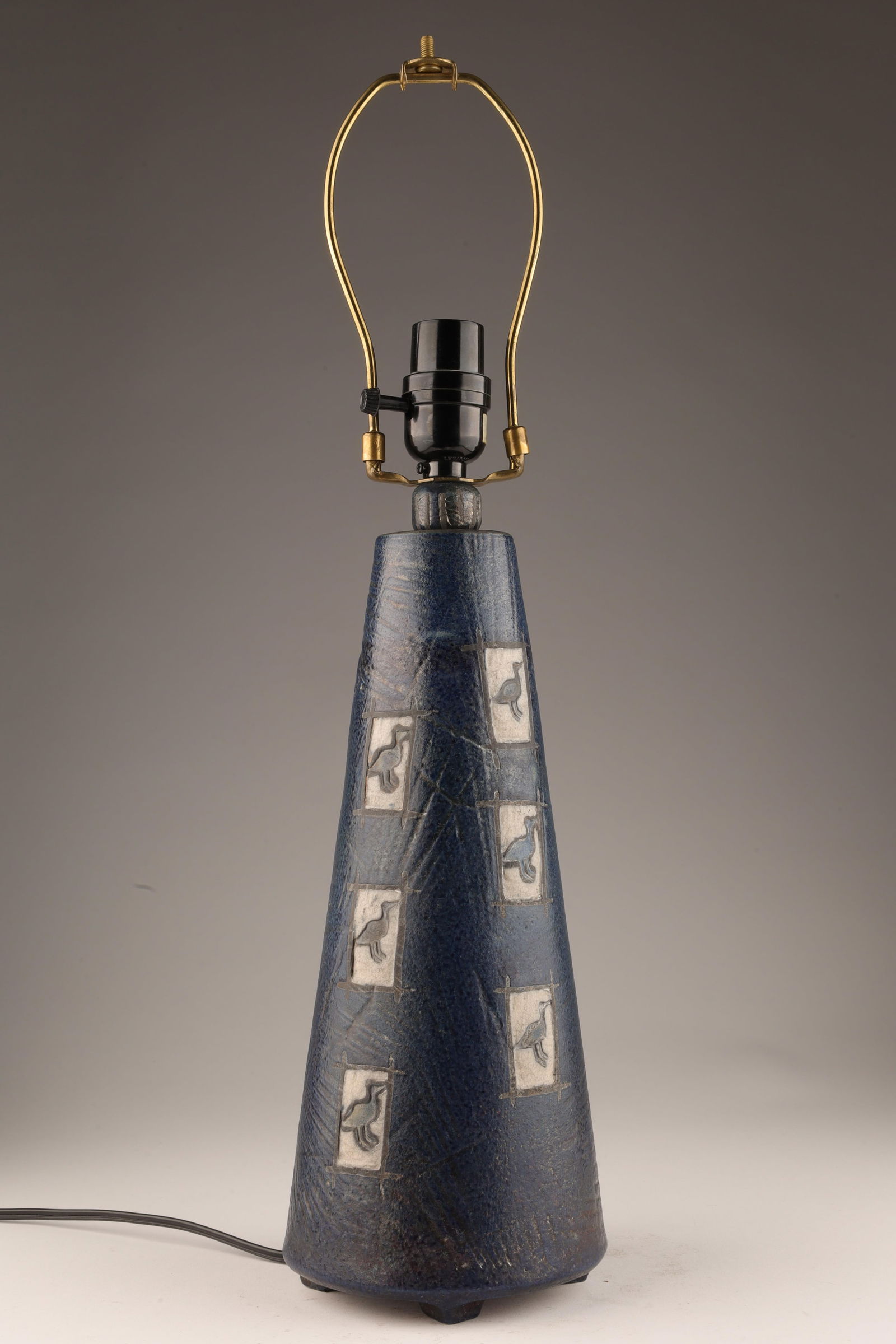 Jacinthe Bruneau Quebec Art Pottery Duck Lamp (1 of 6)