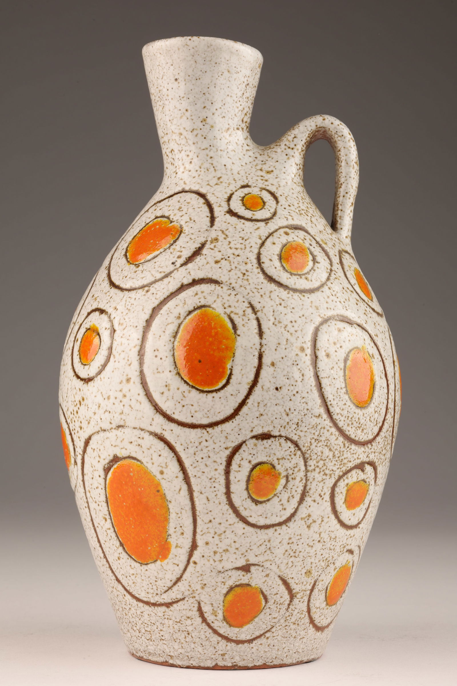 Rare Mid Century Charles Sucsan Fried Egg Vase Jug (1 of 6)