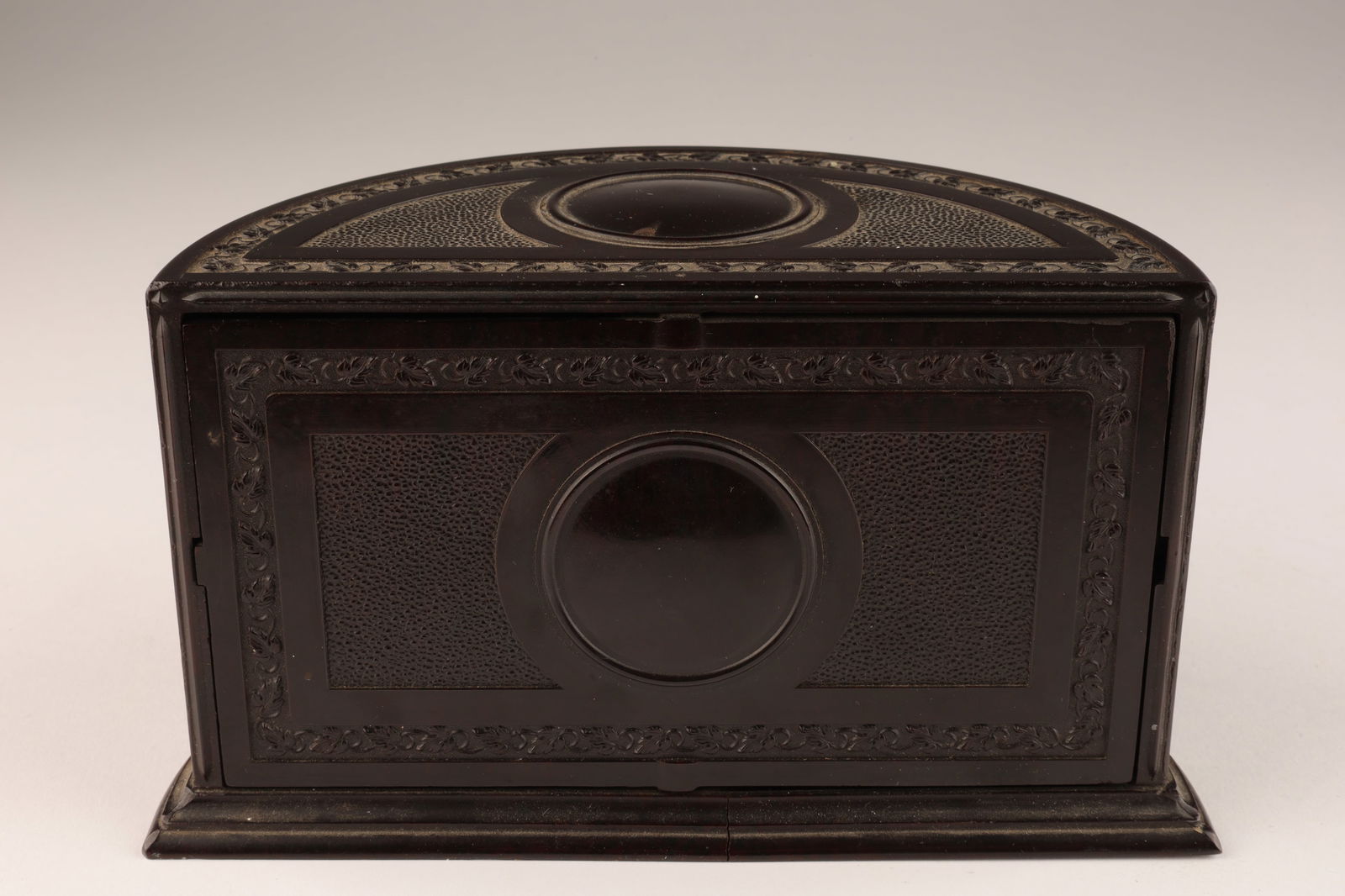 Art Deco Bakelite Smoking Stand Humidor Roto Tray (1 of 6)