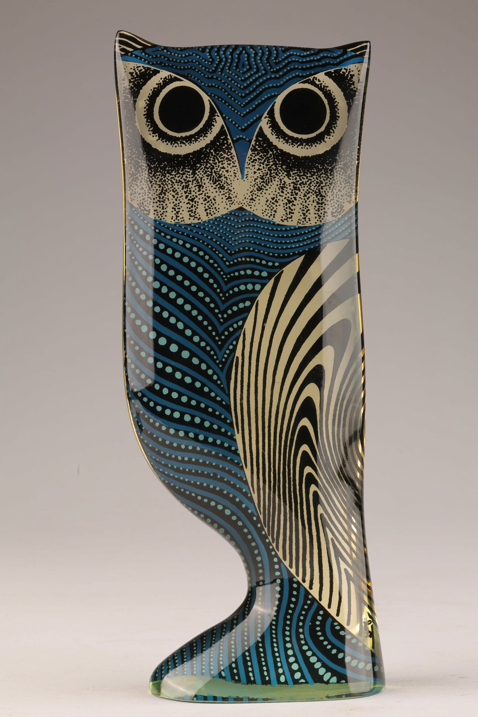 Mid Century Abraham Palatnik Op Art Lucite Owl (1 of 6)