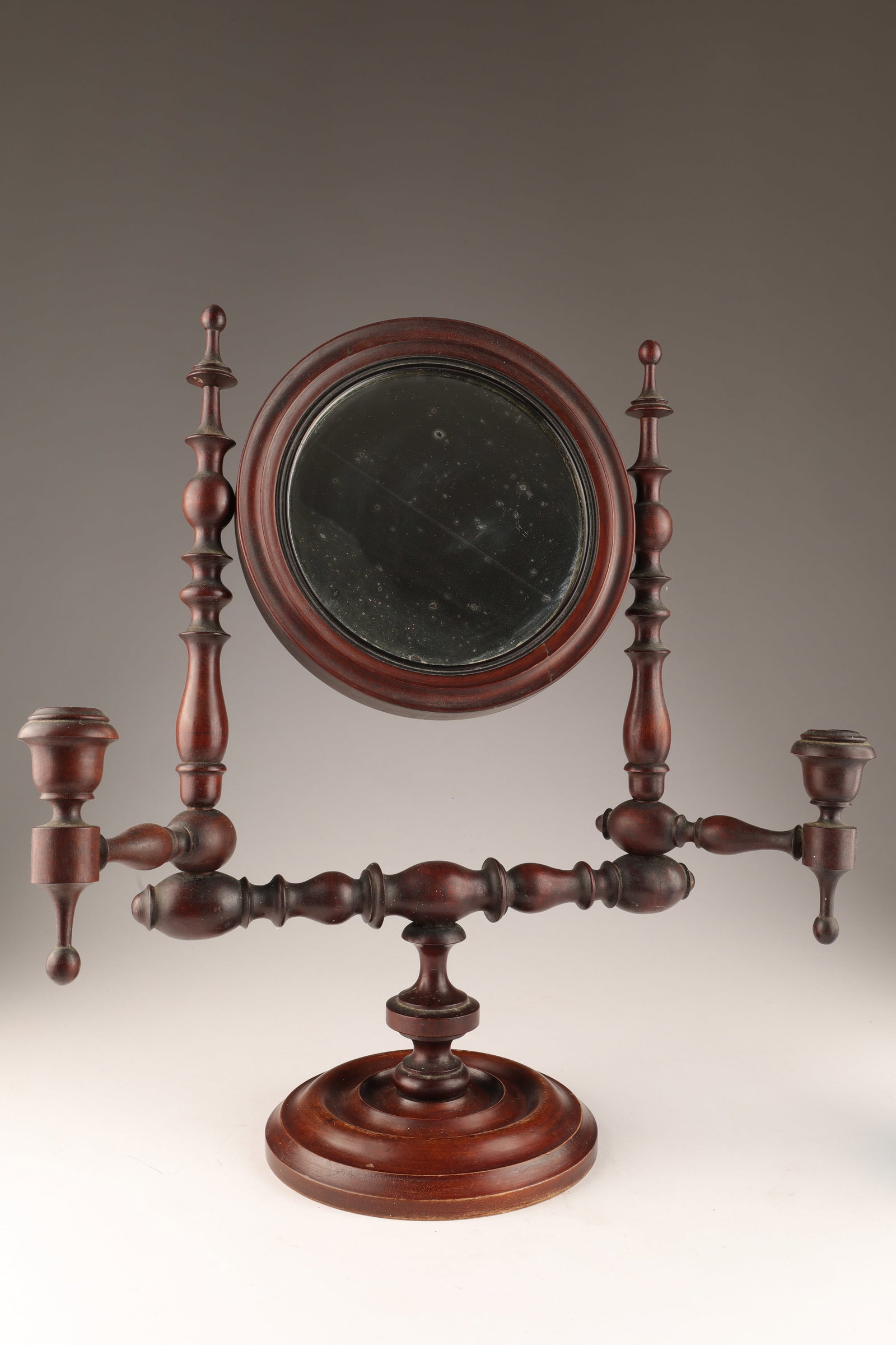 Antique Georgian Bobbin Dressing Table Mirror (1 of 8)