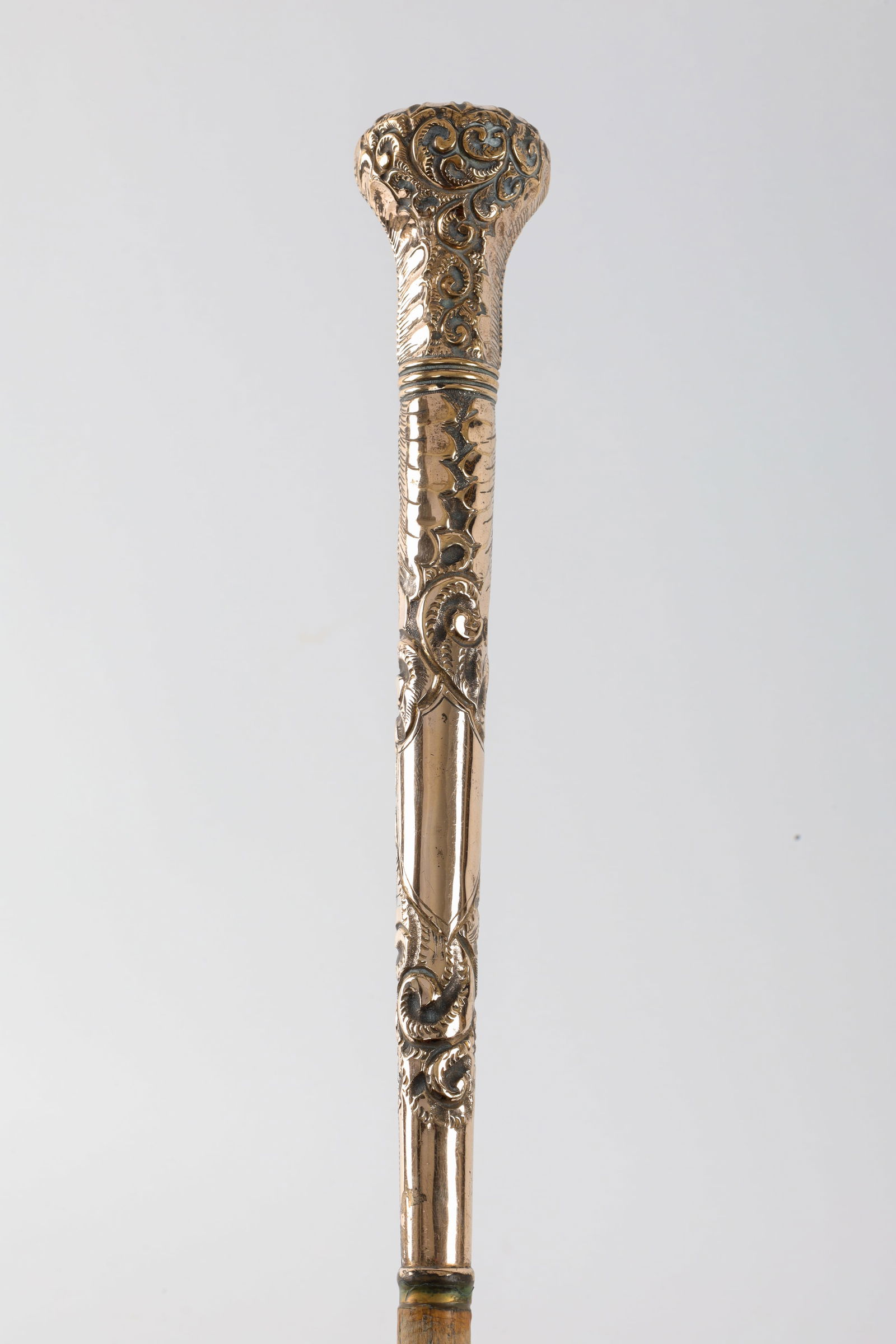 Victorian Gold Filled Case Walking Stick (1 of 7)