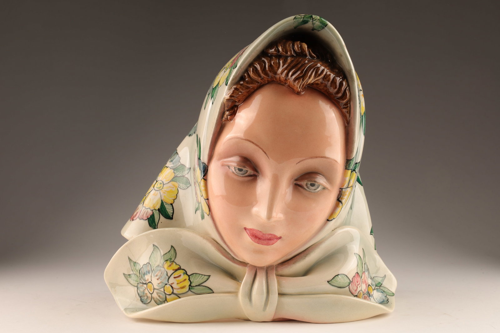 Eugenio Pittarino Firenze Italy Woman Bust Statue (1 of 7)