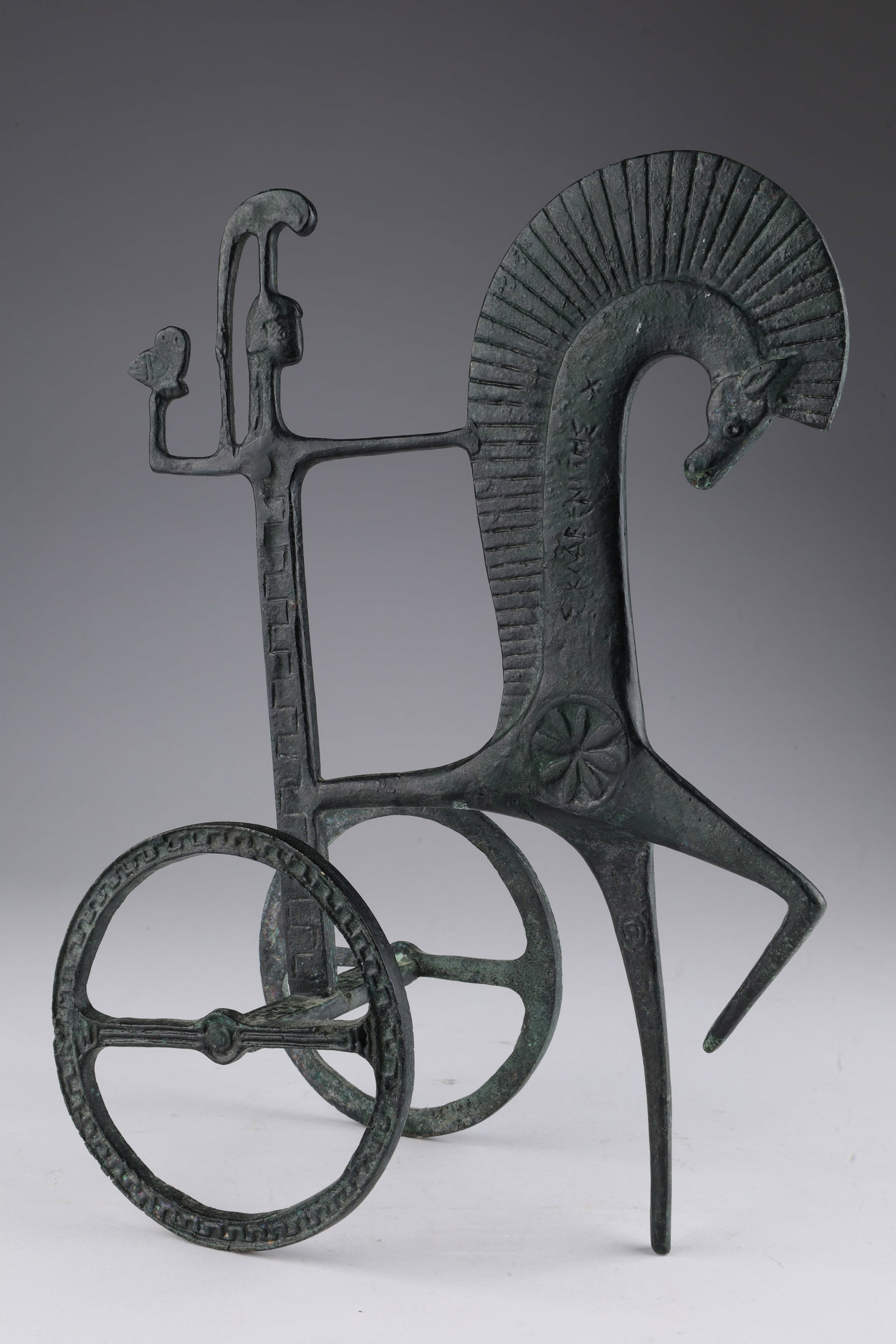 Brutalist Etruscan Athena Chariot Weinberg Style (1 of 7)