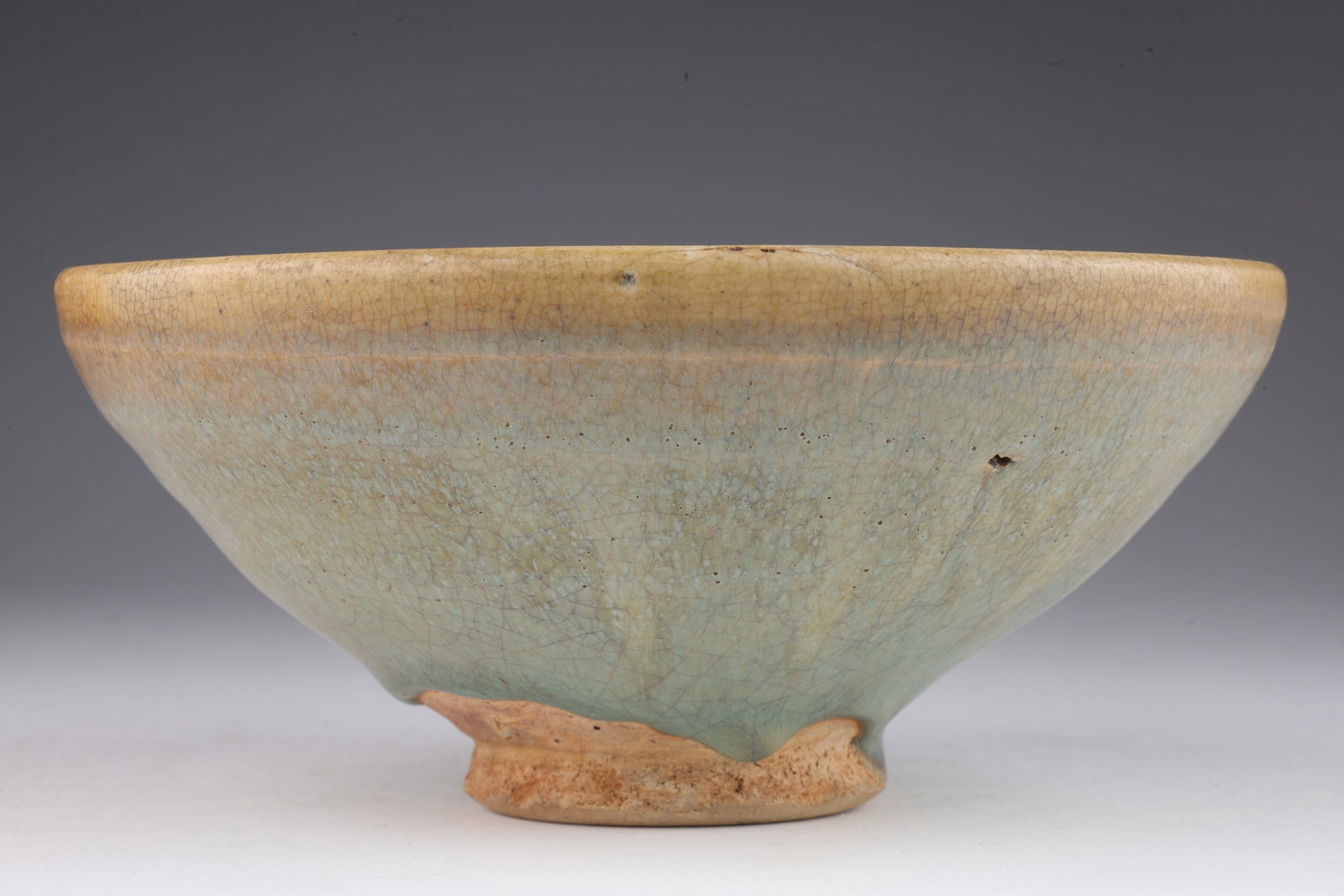 Antique Yuan Dynasty Chinese Jun Glaze Bowl (1 of 12)