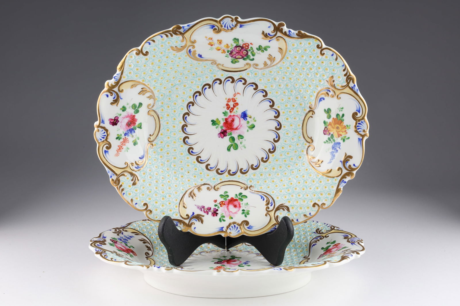 H & Amp R. Daniel Mayflower Pattern Plate