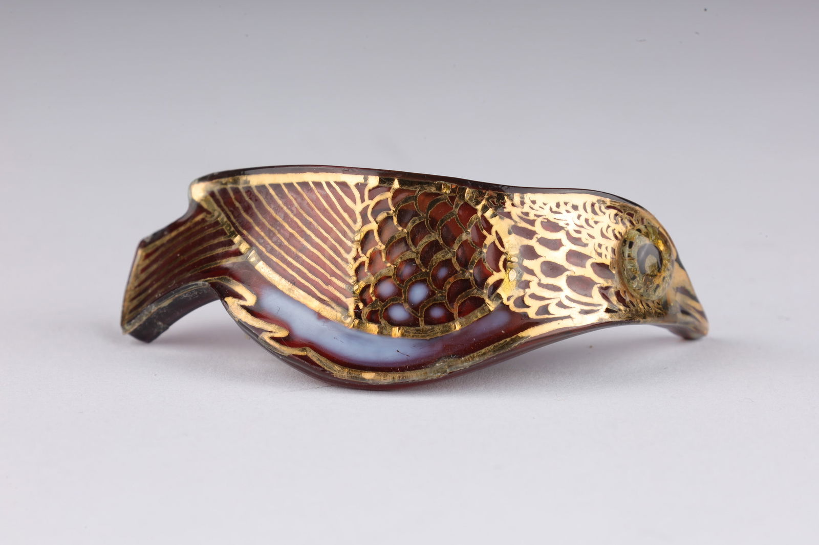 Rare Lea Stein Paris Golden Bird Brooch: Rare Lea Stein Paris Golden Bird Brooch. 2.5 inches L.