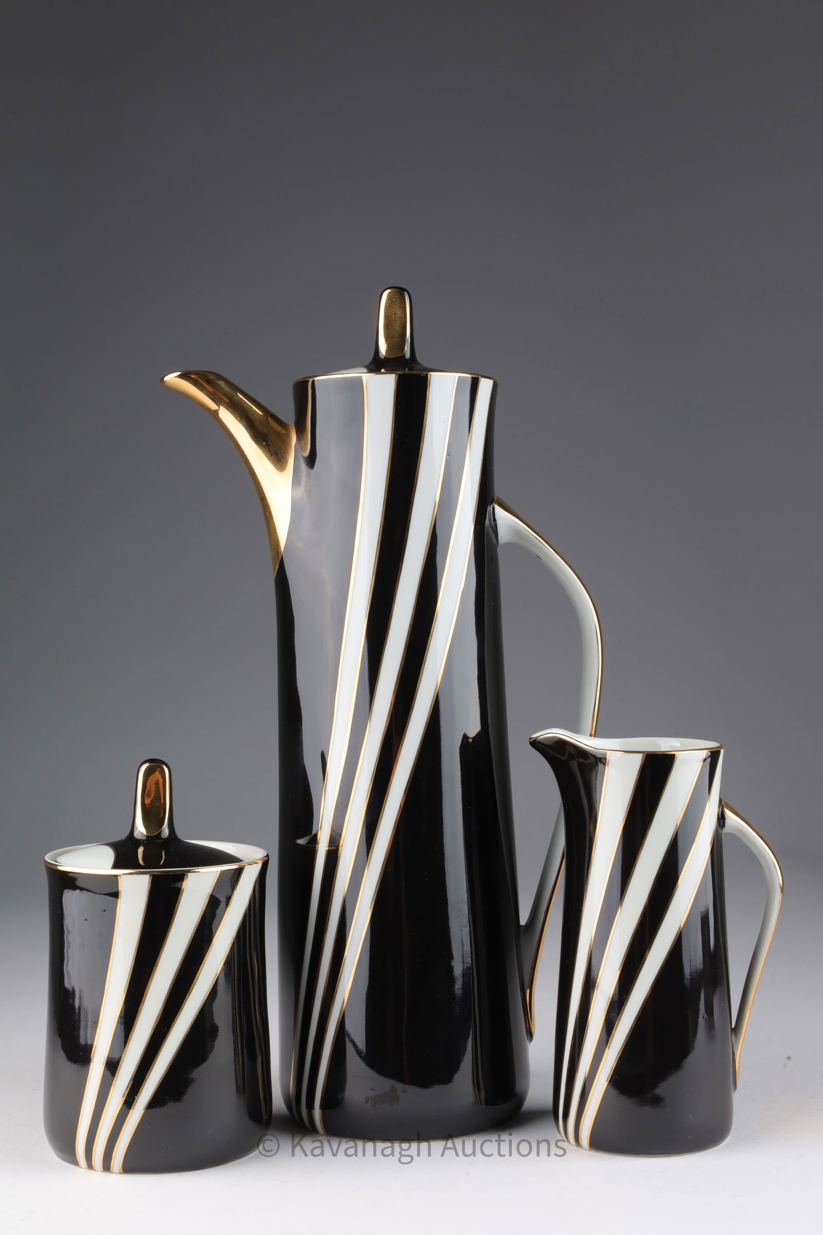 1960s MCM Cmielow Poland Porcelain Coffee Set (1 of 6)