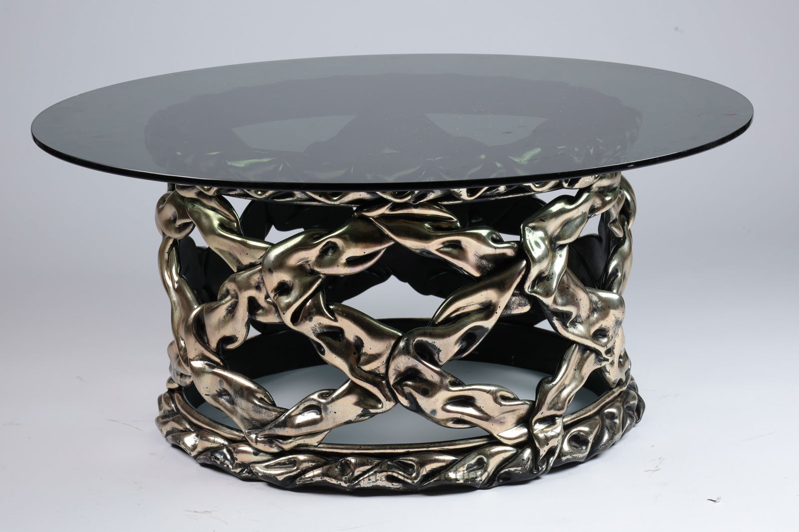 Tony Duquette Style Pulled Taffy Coffee Table (1 of 6)