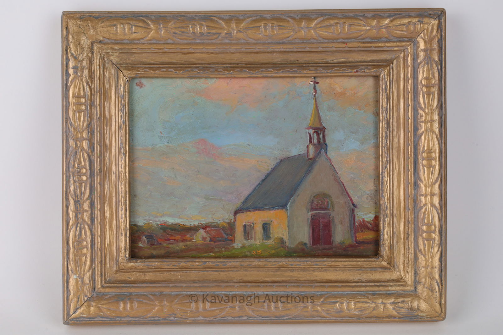 Jean Paul Pepin Impressionist Painting Quebec Church (1 of 13)
