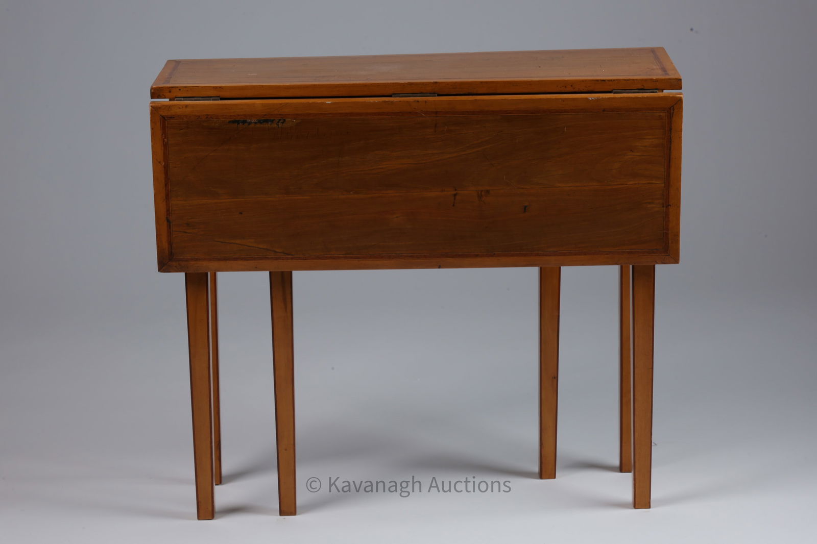 Miniature Georgian Satinwood Gateleg Table (1 of 9)