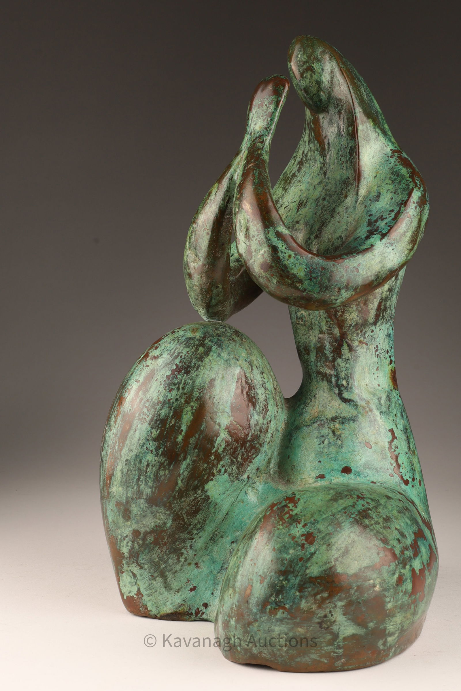 Prodosh Das Gupta Modernist Bronze Sculpture (1 of 10)
