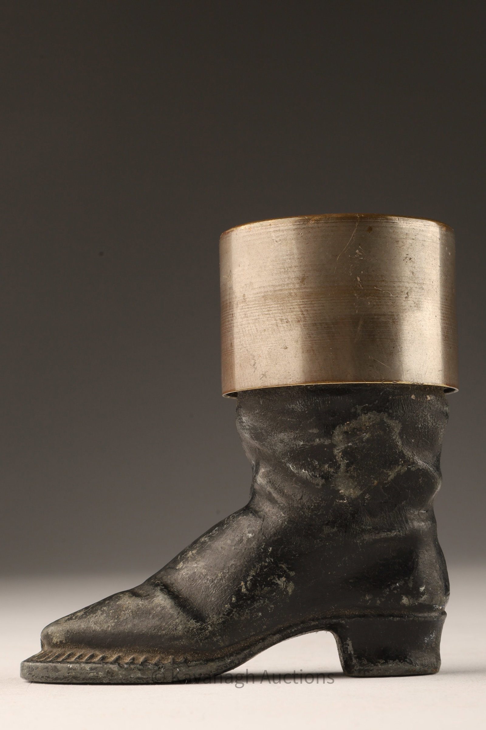 Antique Victorian Boot Match Holder Striker Vesta (1 of 5)