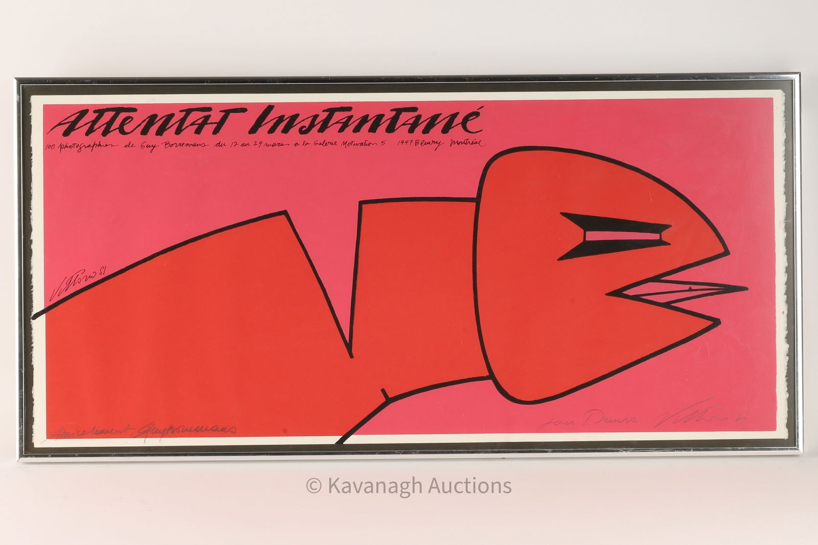 Vittorio Fiorucci Guy Borremans Quebec Serigraph (1 of 5)