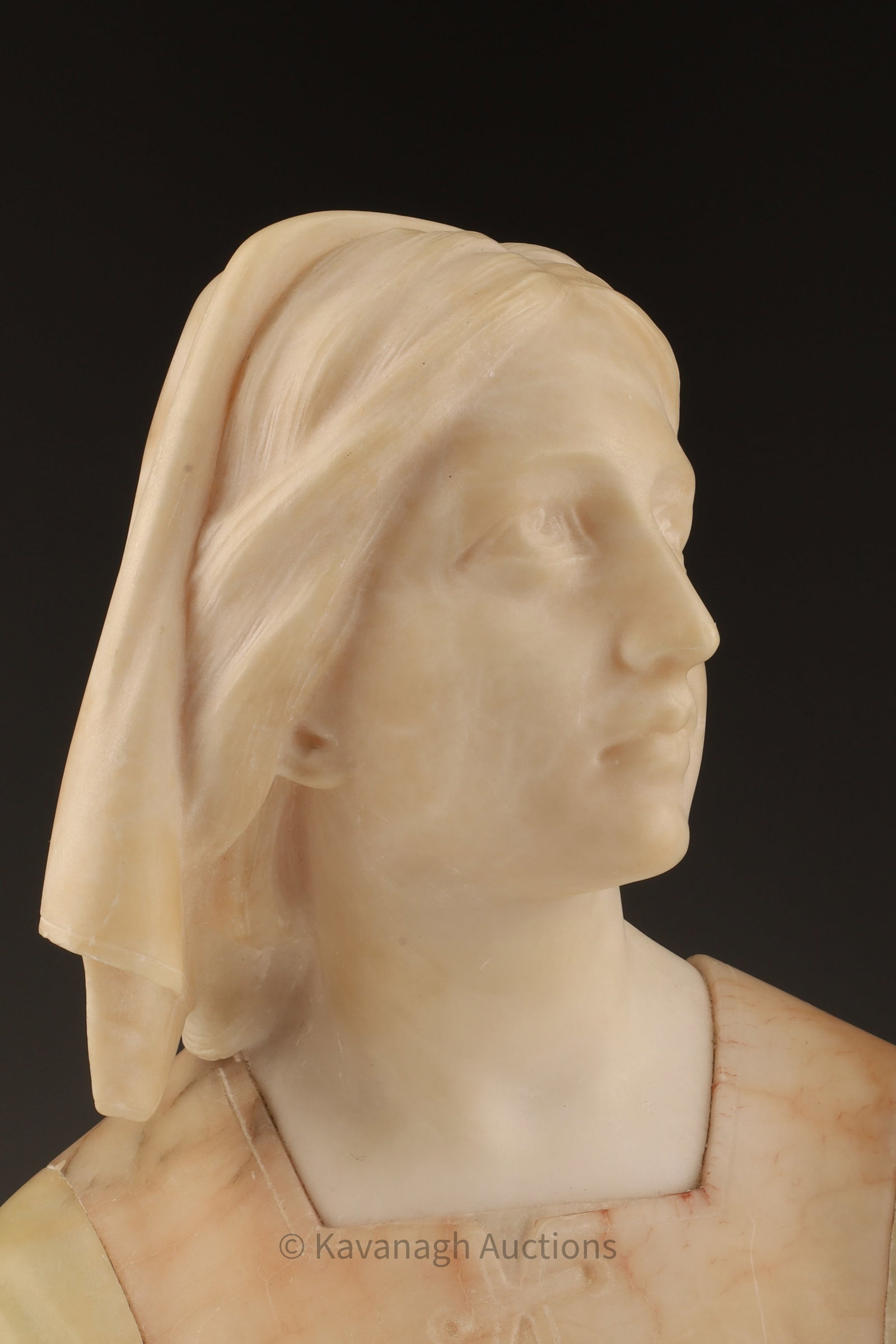 Giuseppe Bessi (1857-1921) Jeanne D Arc Bust (1 of 7)