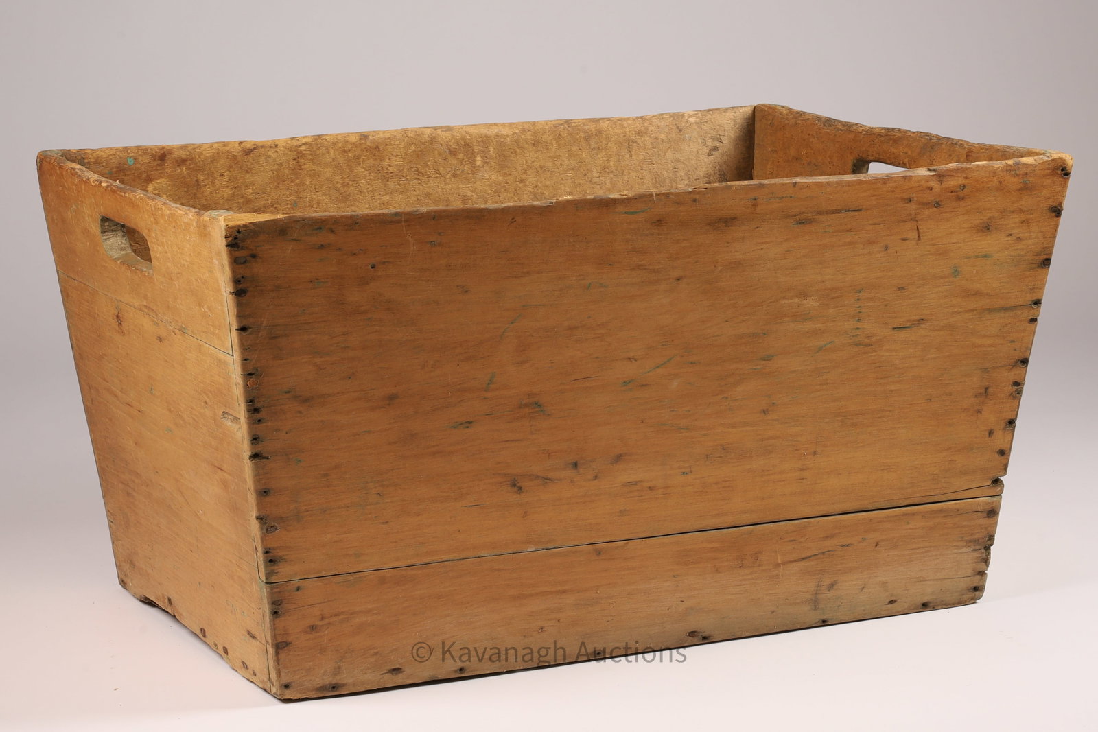 Antique Canadian Pine Firewood Box (1 of 5)