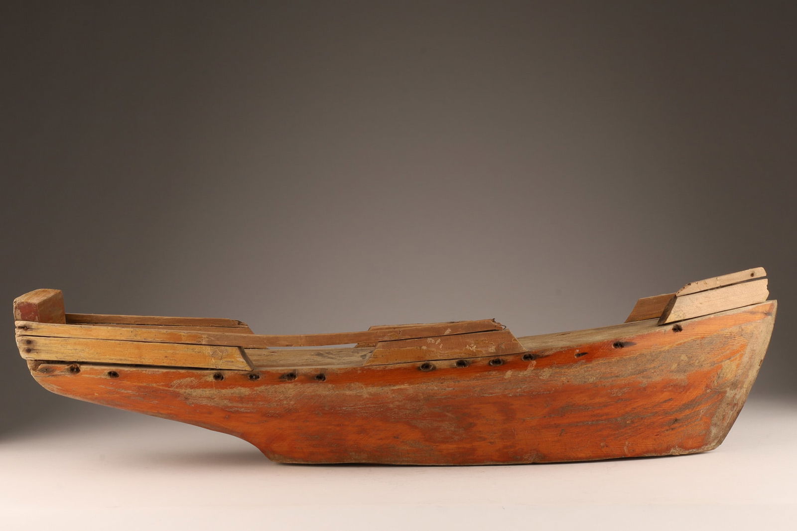 Jean Huard Quebec Folk Art Ship Hull Gascons (1 of 8)