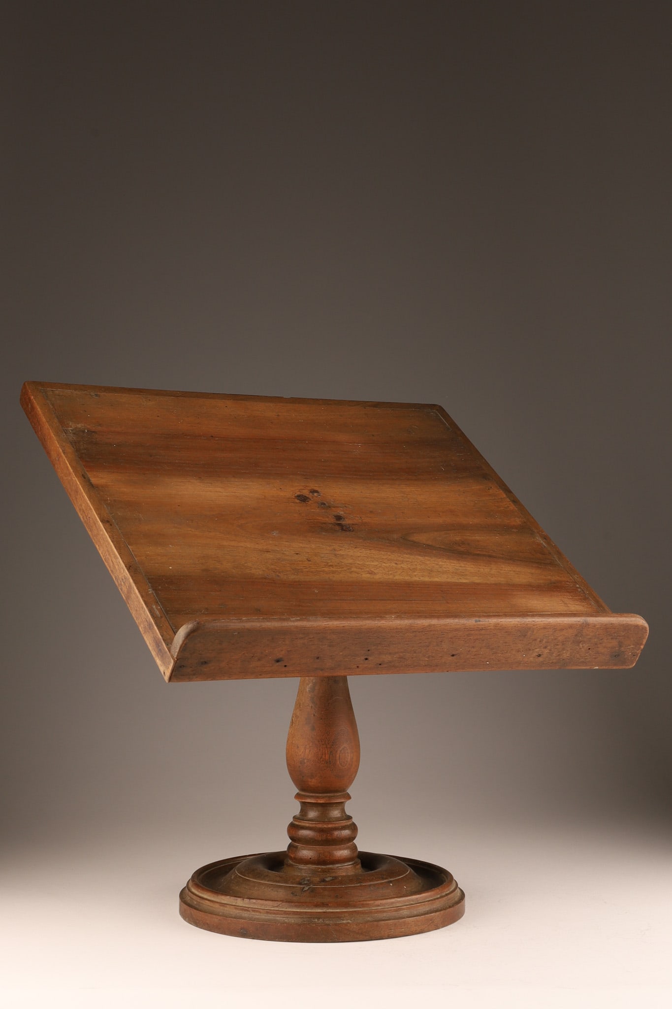 Antique English Victorian Walnut Book Stand (1 of 6)