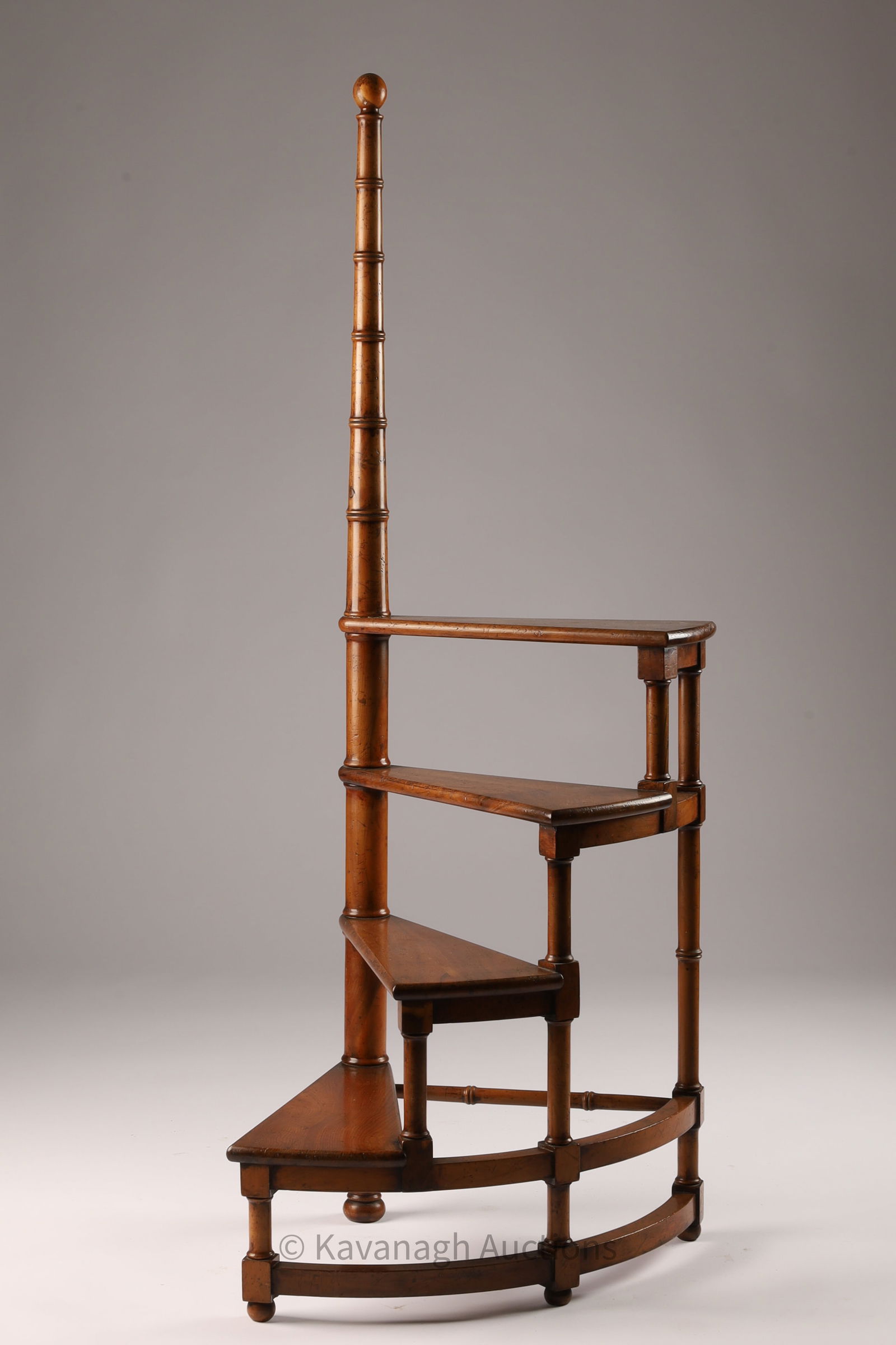 Early 1900s Spiral Library Ladder / Steps Ogilvy's (1 of 5)