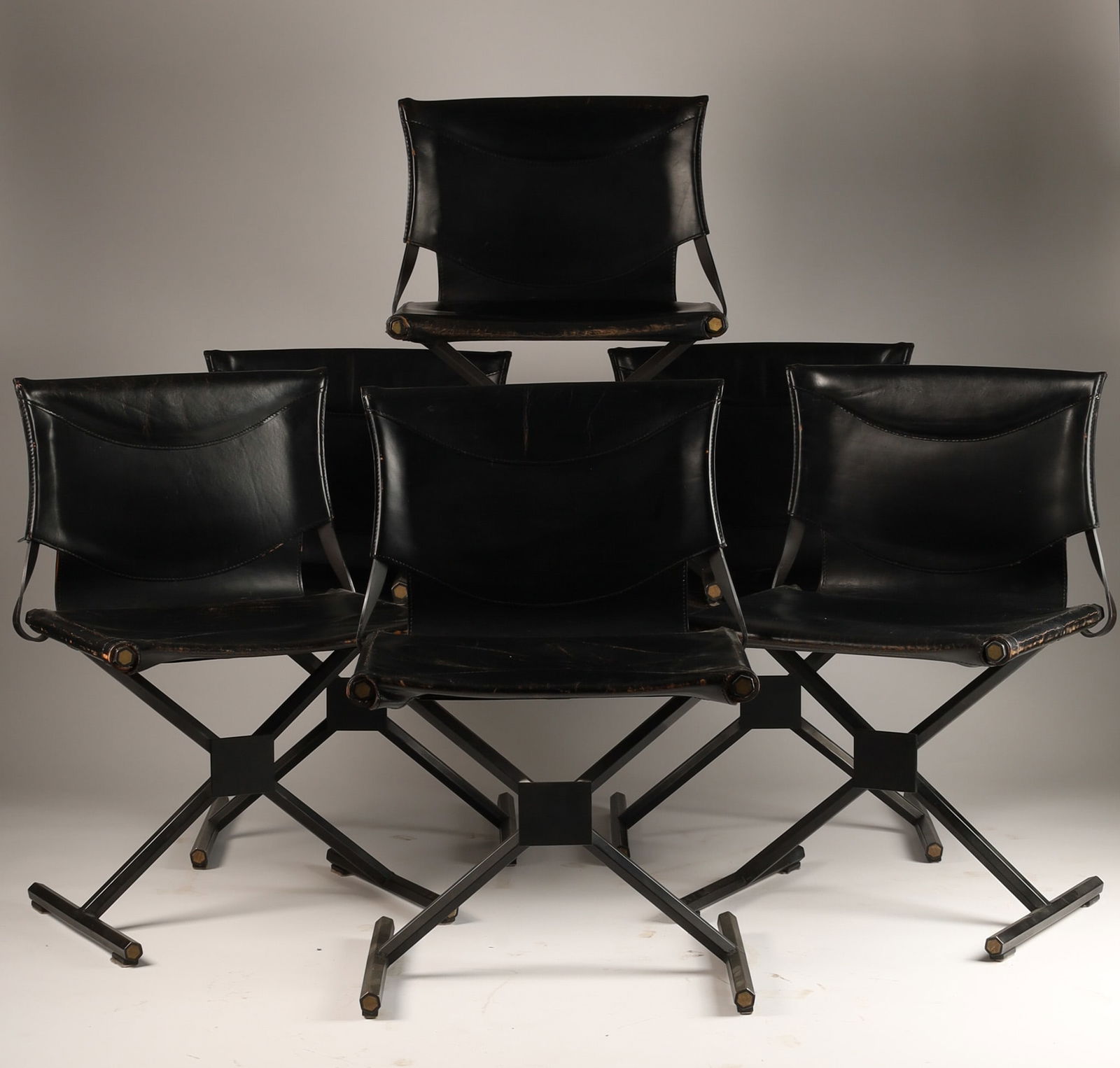 6 Afra and Tobia Scarpa Bisante S1 Chairs Goppion (1 of 8)