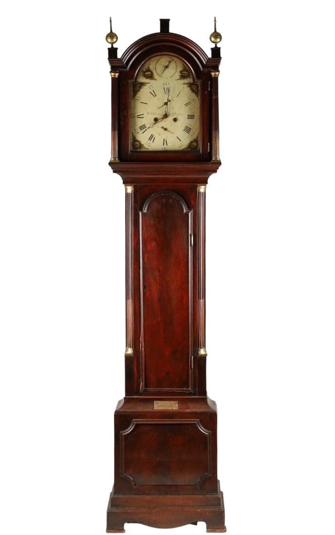 James Orkney (1760-1832) Quebec Long Case Clock (1 of 18)