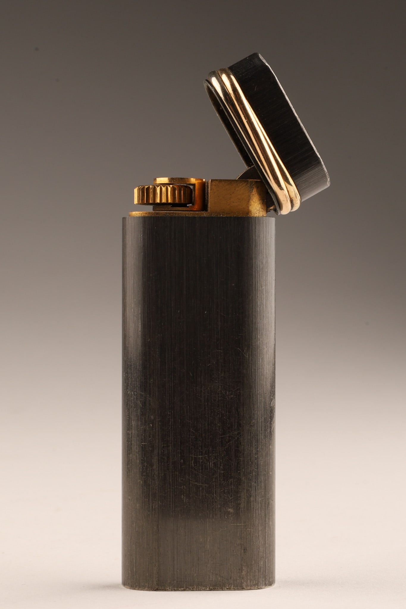 Cartier Trinity Blackened Stainless Steel Lighter (1 of 6)