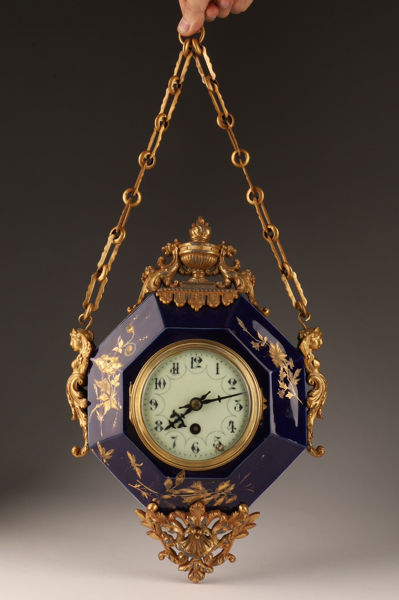 French Napoleon III Eugene Farcot Ormolu Clock (1 of 5)