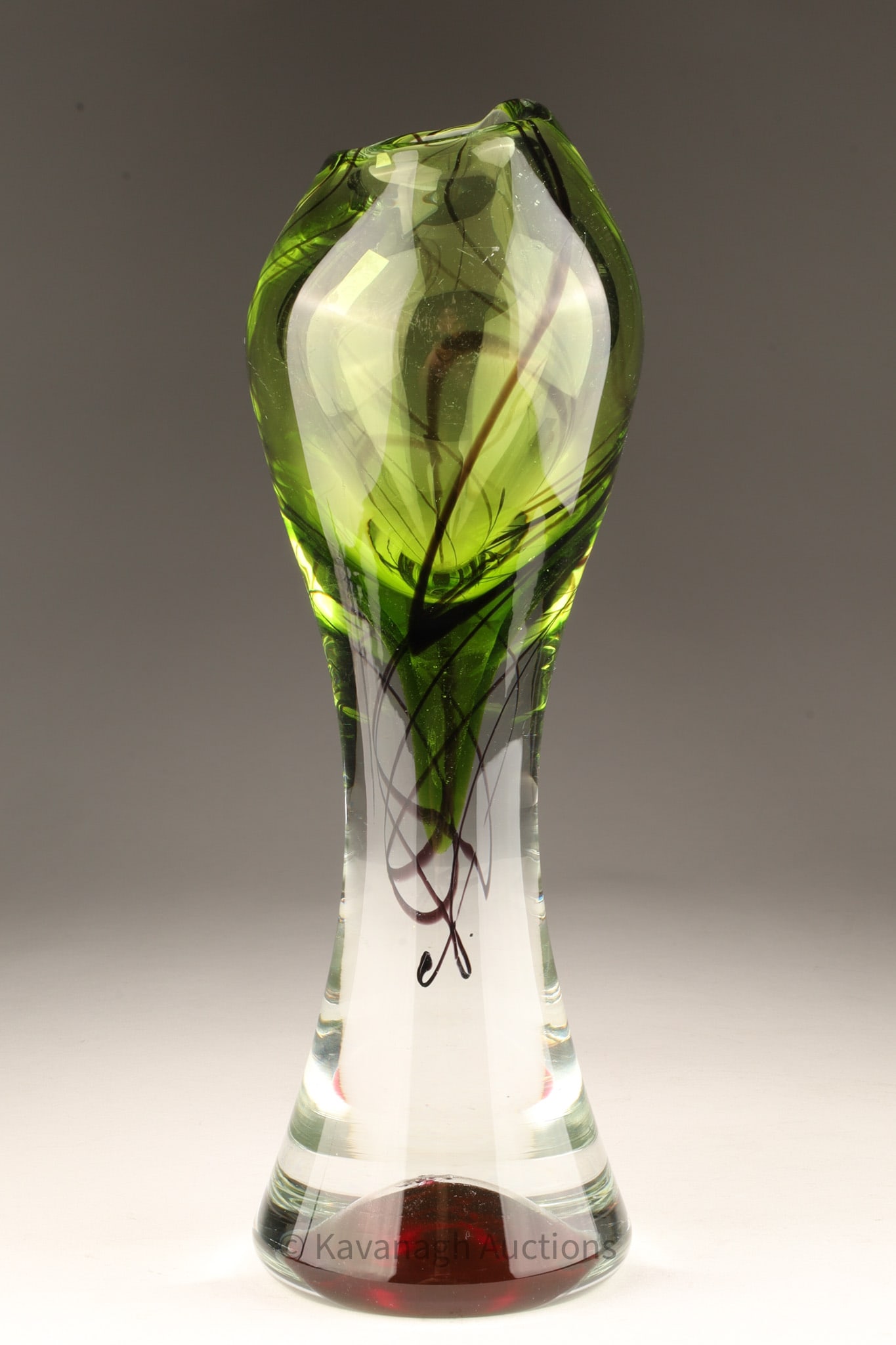 Flygsfors Sweden Viktor Berndt Flamingo Vase (1 of 8)