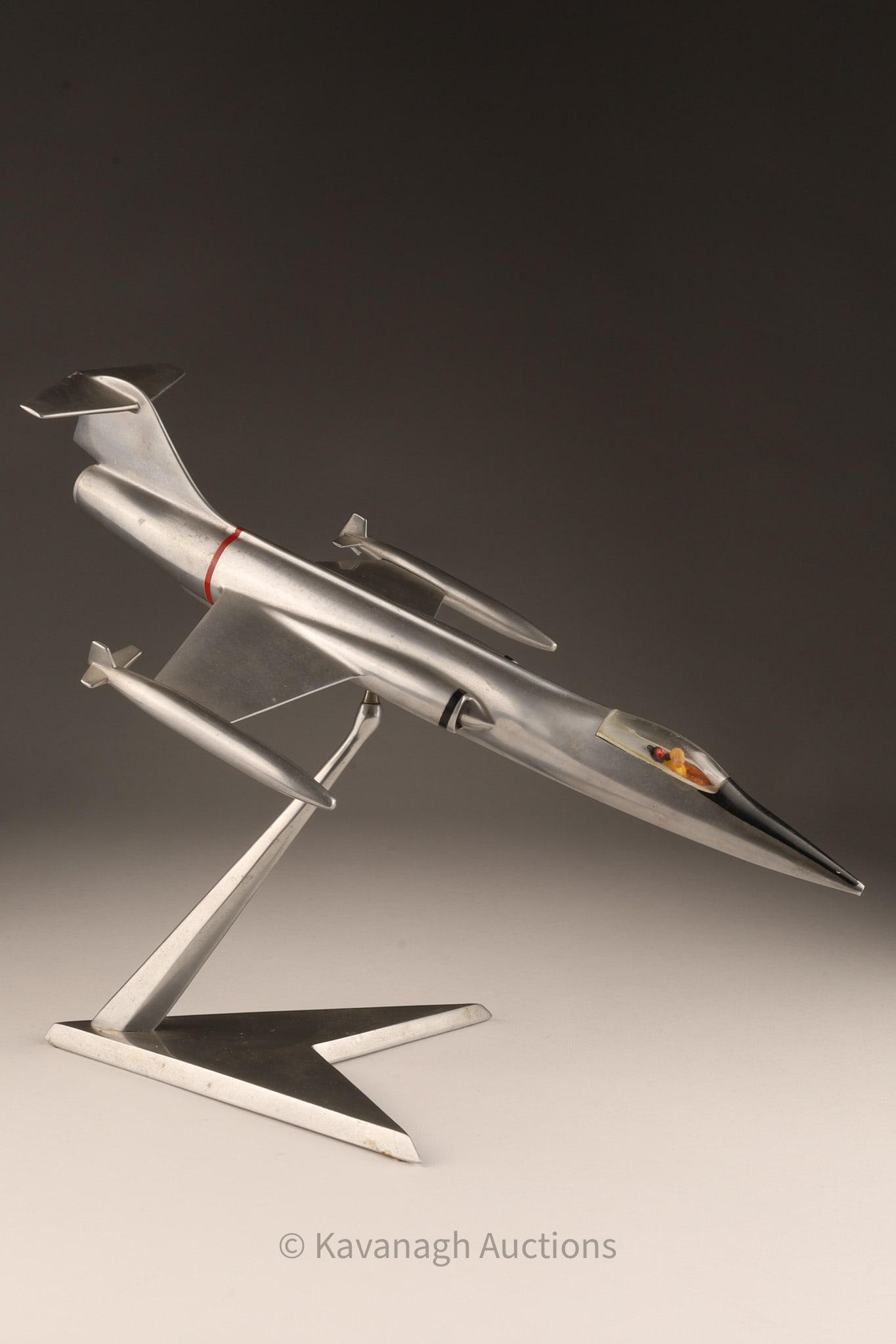 Scale Model Metal Lockheed F104 Starfighter Plane (1 of 6)