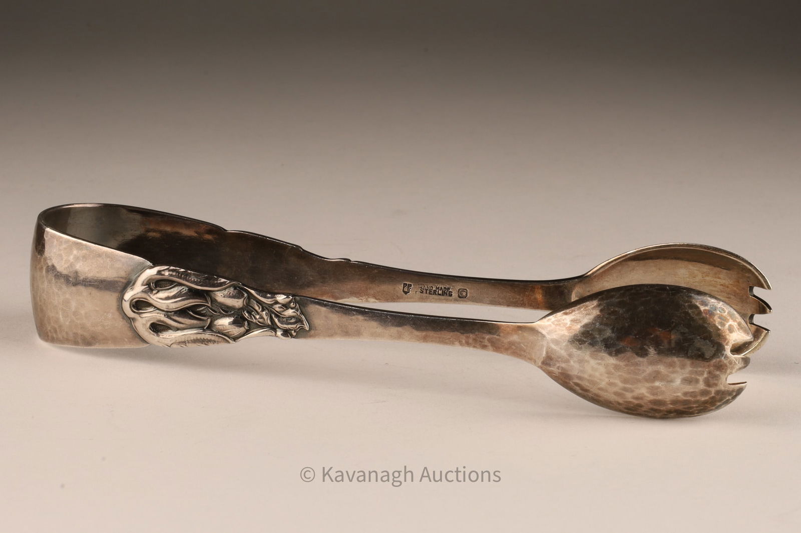 Carl Poul Peterson Sterling Silver Ice Tongs (1 of 5)