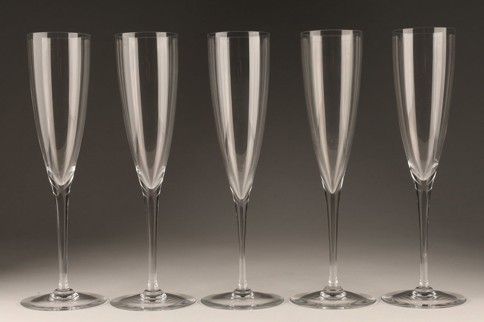 Set Baccarat Crystal Champagne Flutes Dom Perignon (1 of 4)