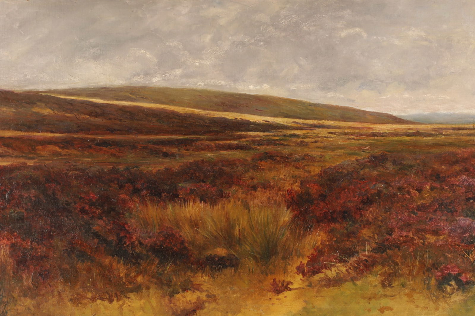 Impressionist Scottish Landscape Painting Moors (1 of 5)