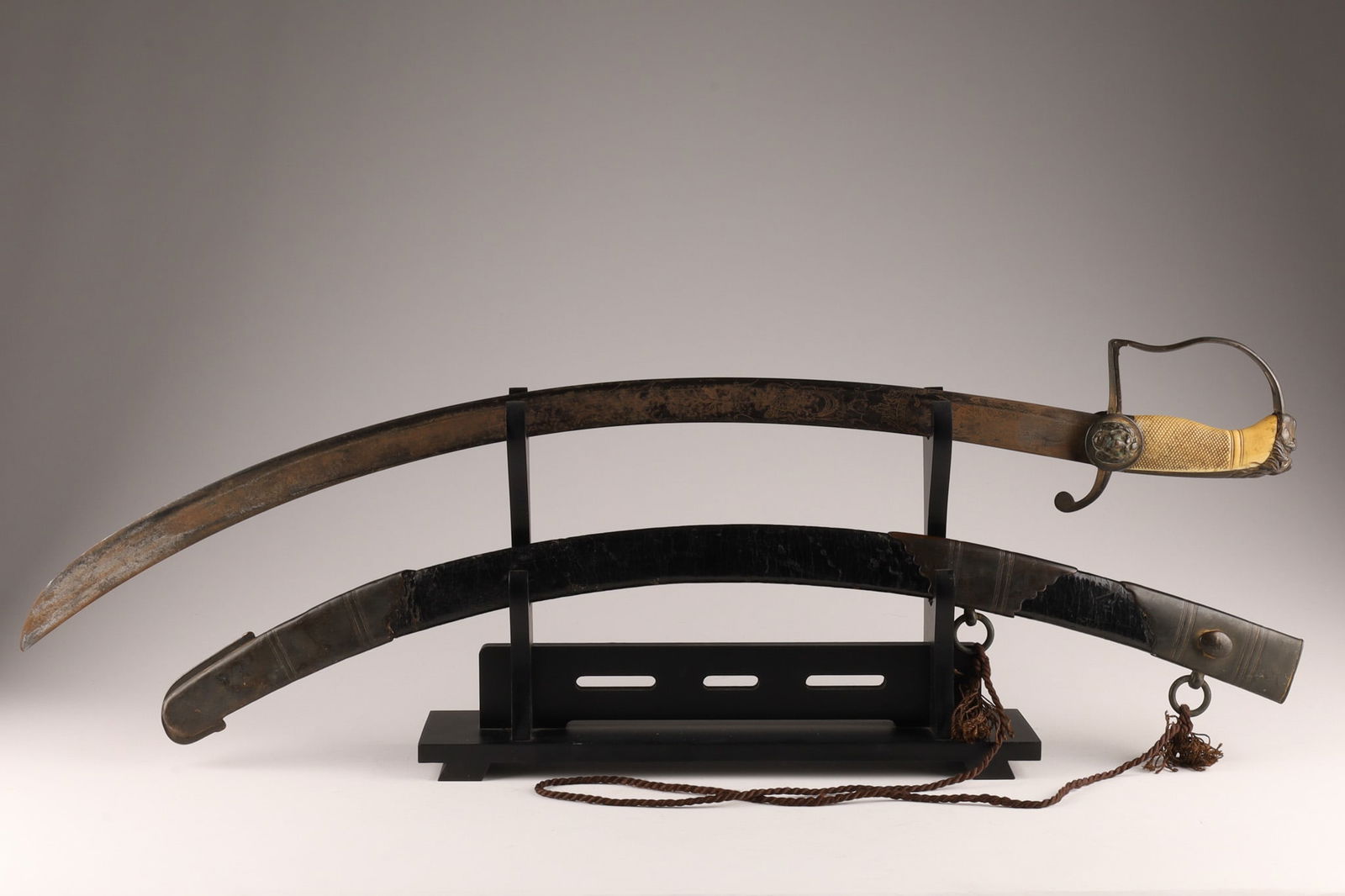 Early 19th C Georgian British Infantry Sword Sabre (1 of 15)