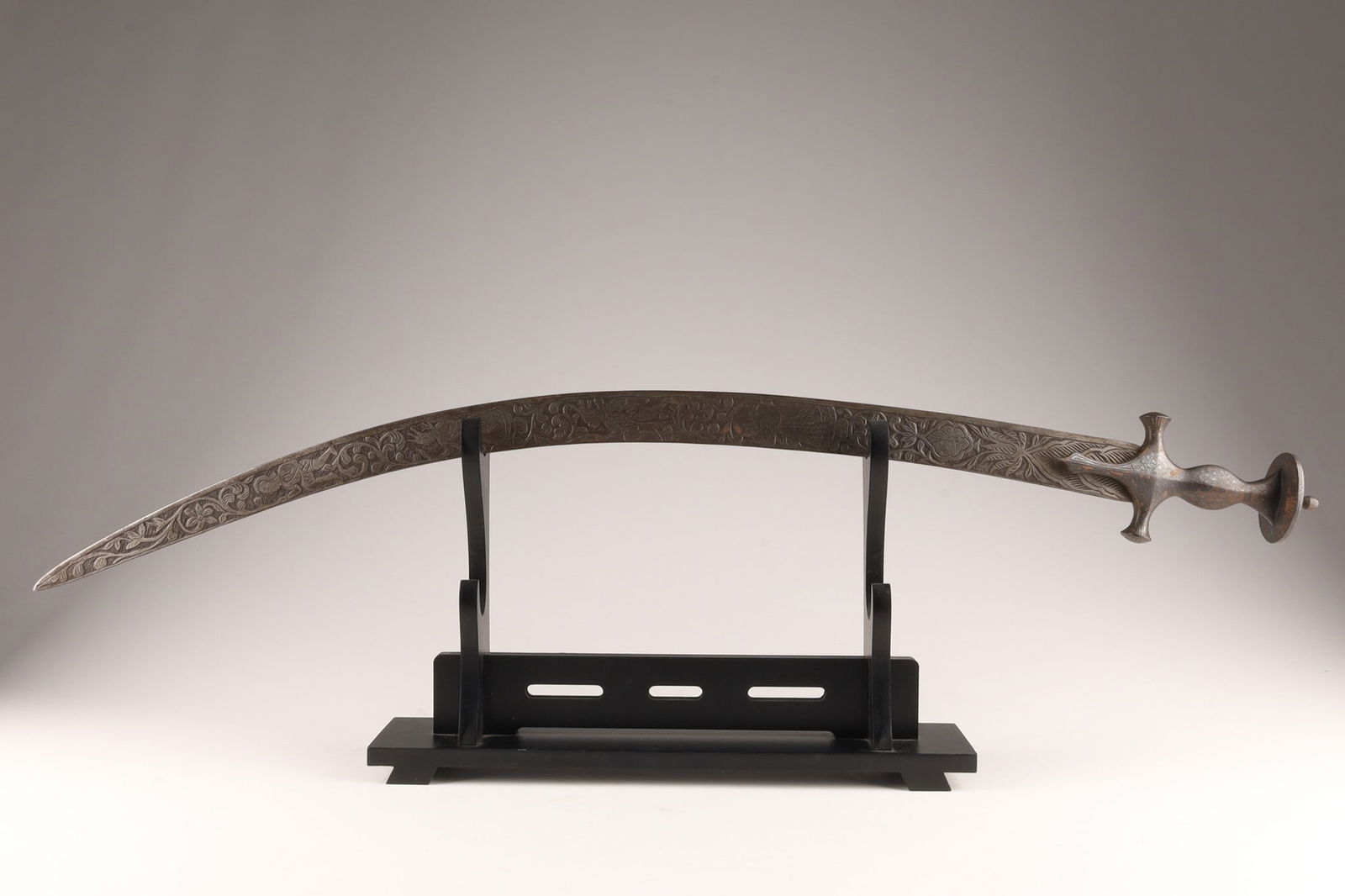 Middle Eastern Shanshir Sword Chased Animals (1 of 11)