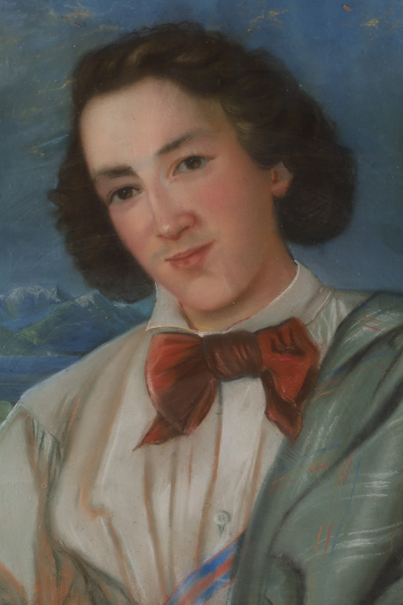 19th C Scottish School Portrait of a Man in Tartan (1 of 6)