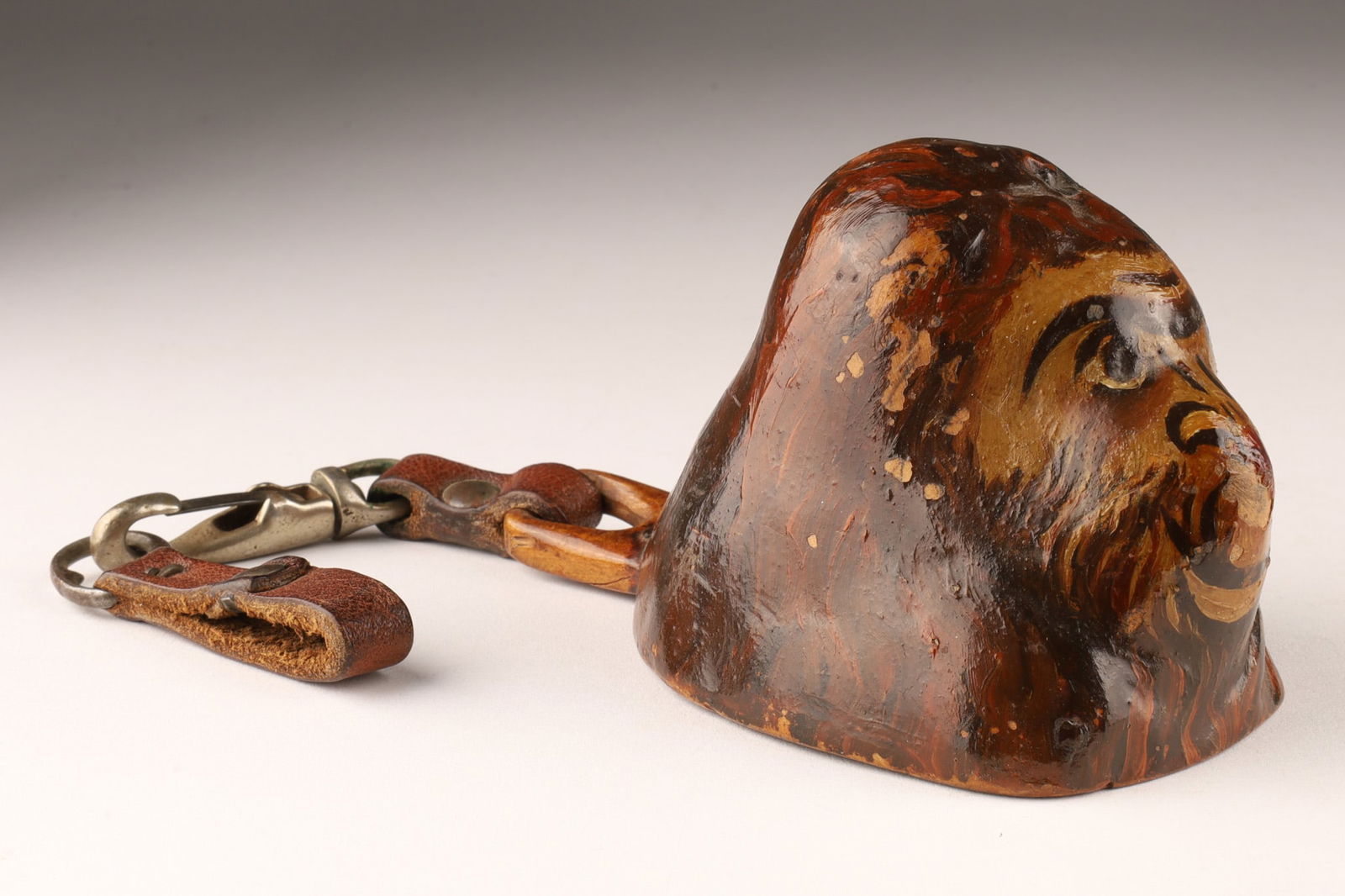 Carved Painted Gorilla Belt Canoe Cup Water Dipper (1 of 7)