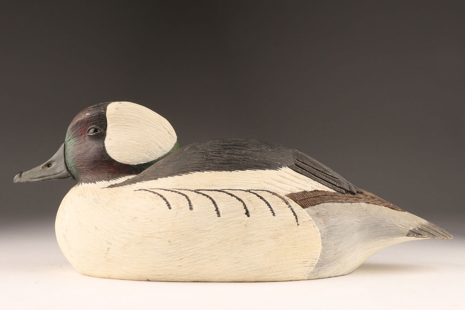 Bufflehead Drake Duck Decoy Bob Sunderland 1977 (1 of 8)