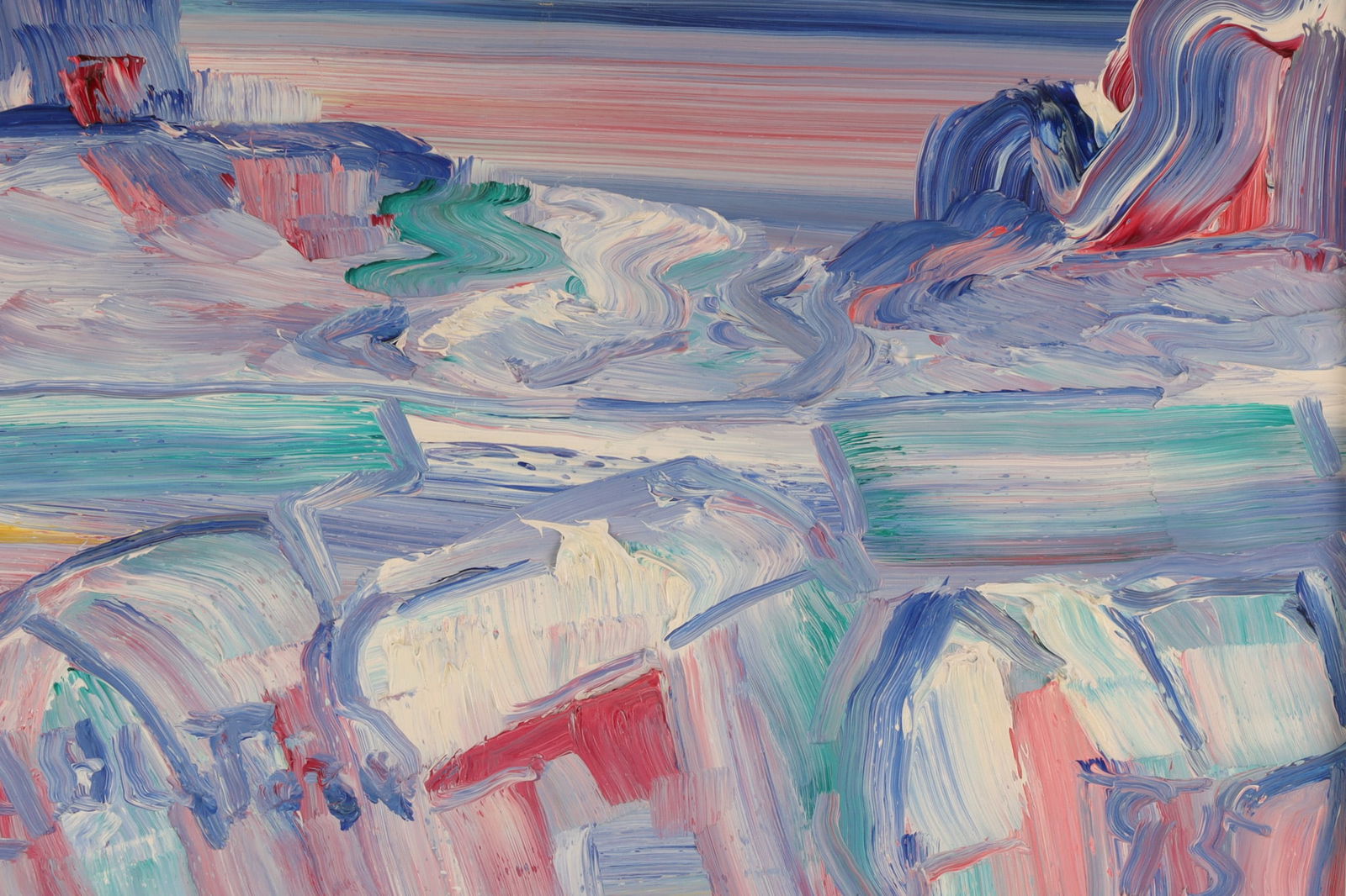 Alban Bluteau (Canadian, 1923 - 2015) Landscape (1 of 6)