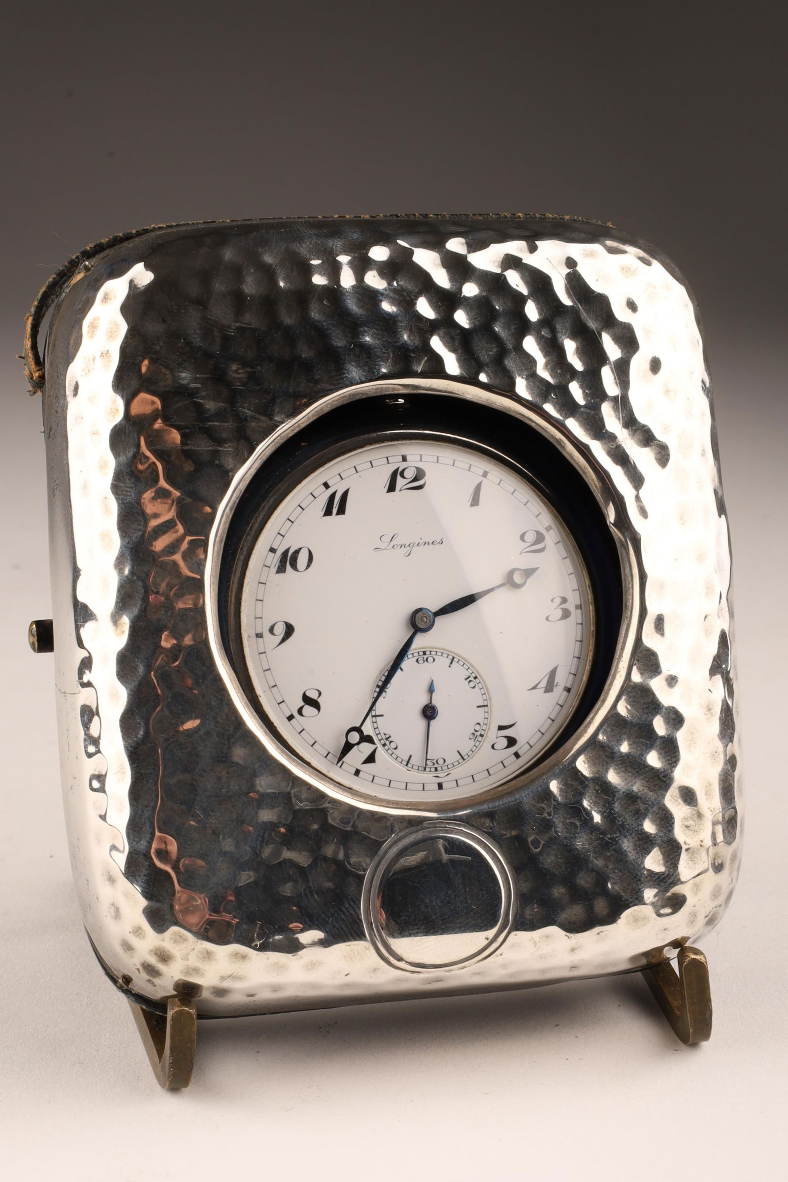 Longines Silver Pocket Watch Sterling Travel Case (1 of 10)