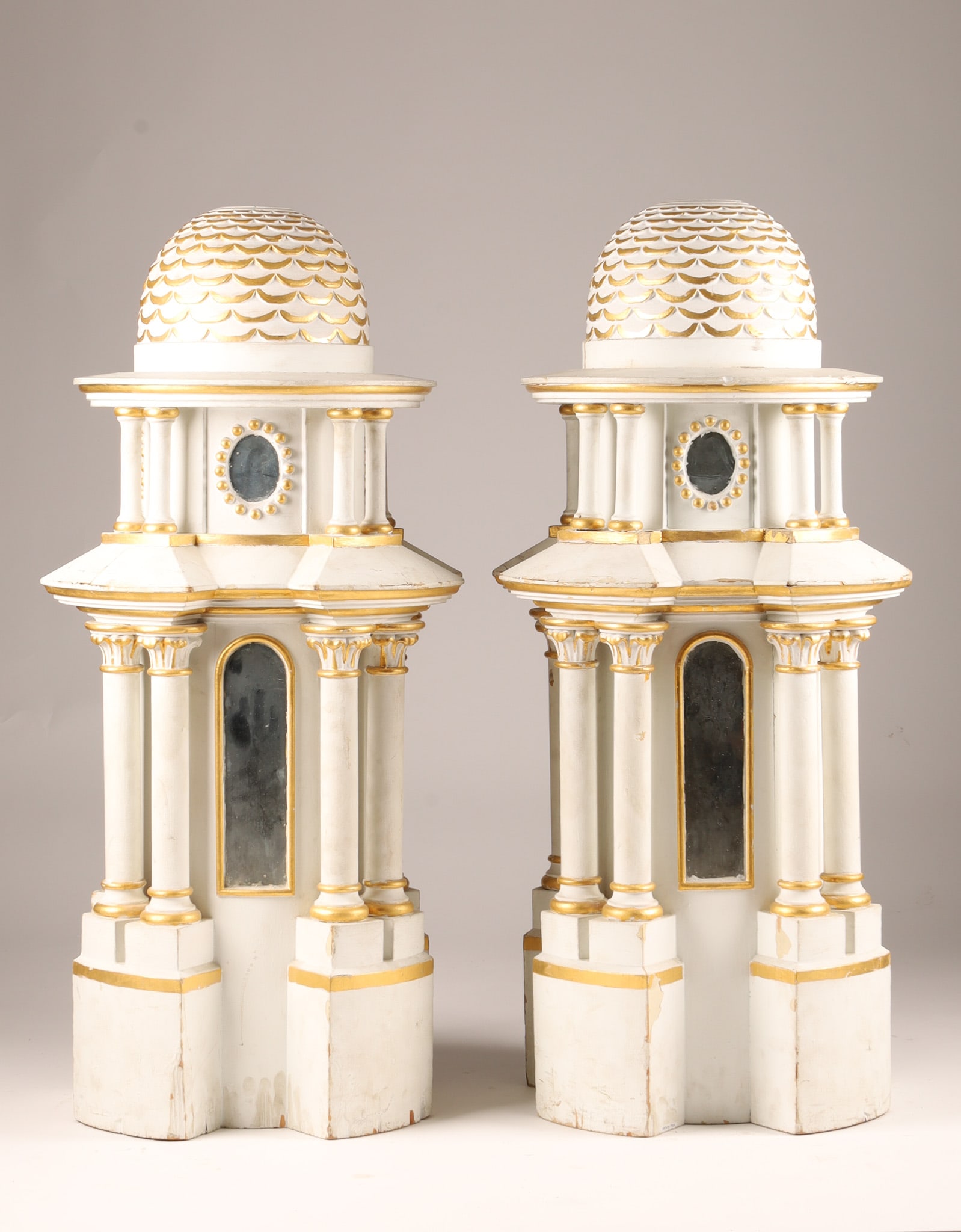 Pair Antique Ecclesiastical Architectural Salvage (1 of 8)