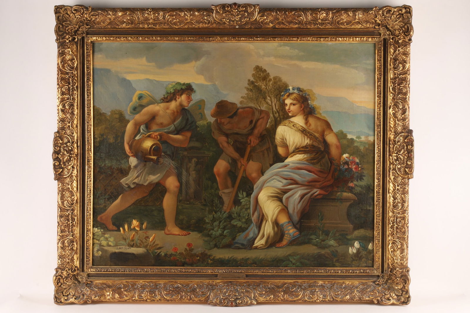 After Luca Giordano Robert Lefevre Oil Painting (1 of 8)