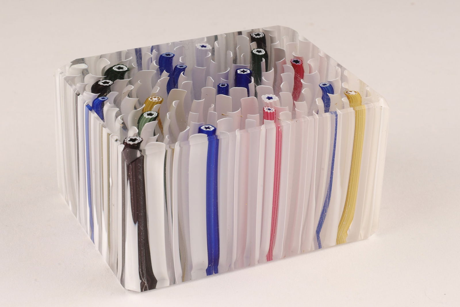 1970s G Baxter Whitefriars Thermometer Paperweight (1 of 7)