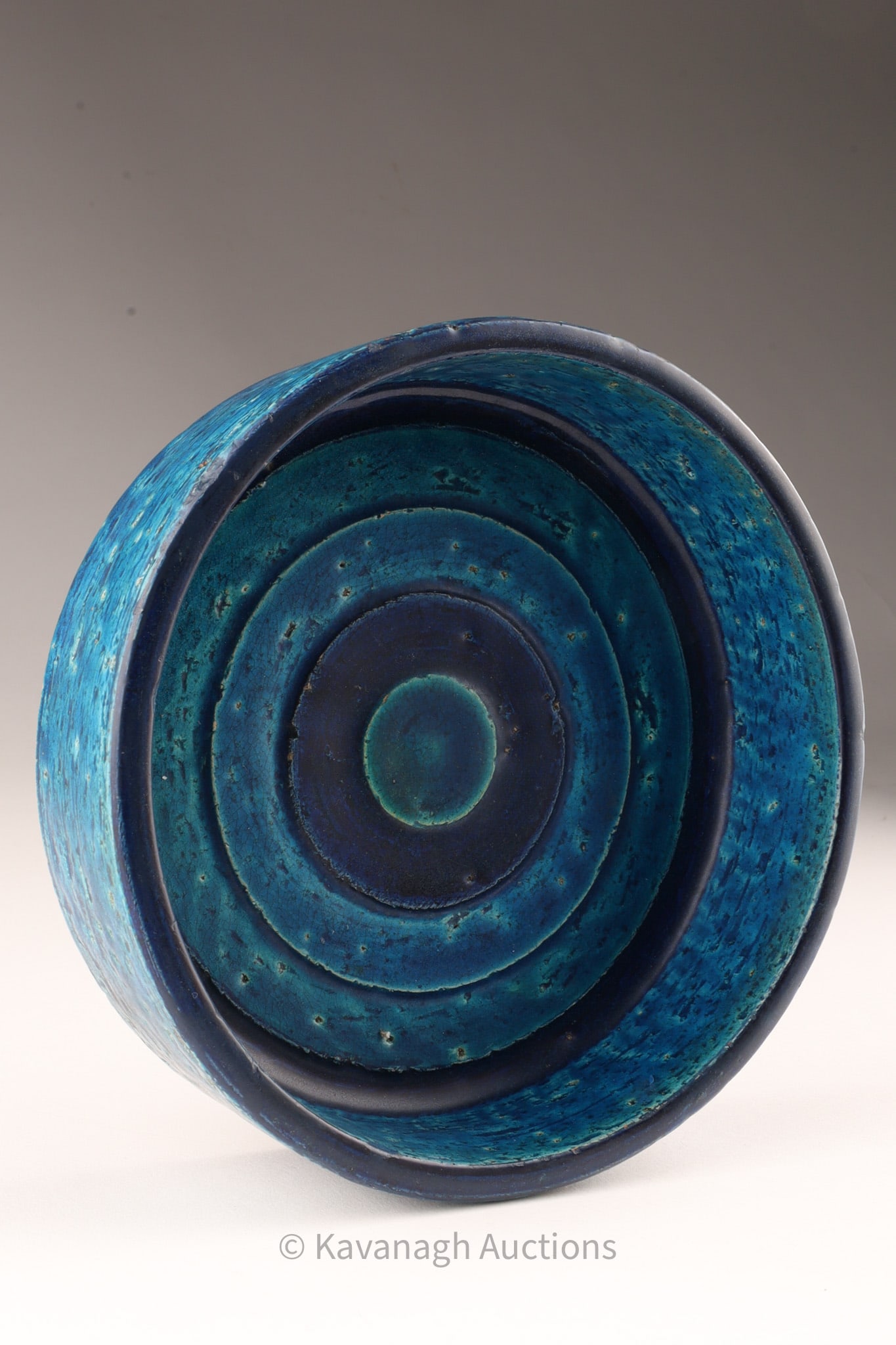 MCM Aldo Londi for Bitossi Italy Rimini Blue Bowl (1 of 6)