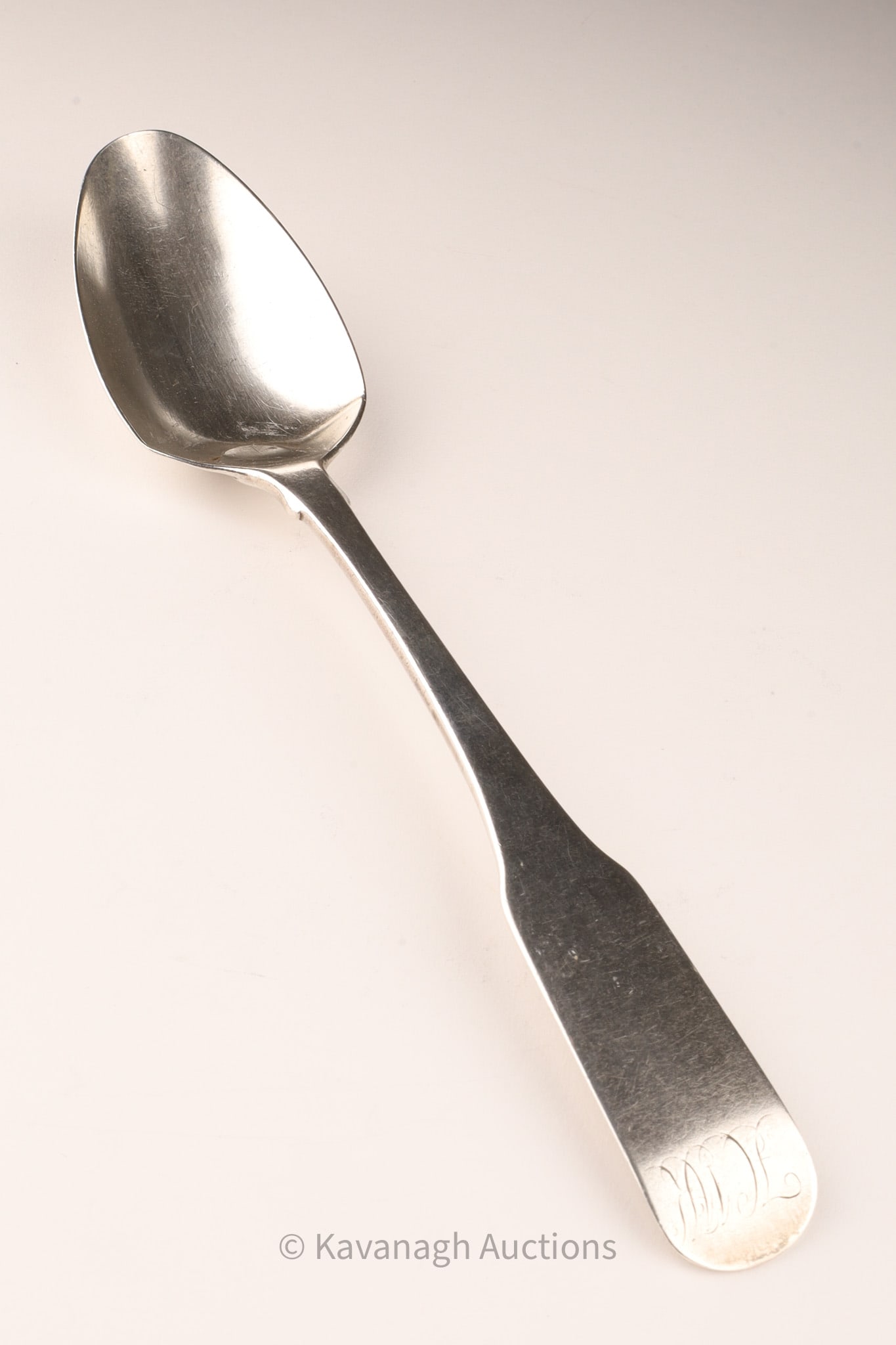 18th C Robert Cruickshank Montreal Silver Spoon (1 of 6)
