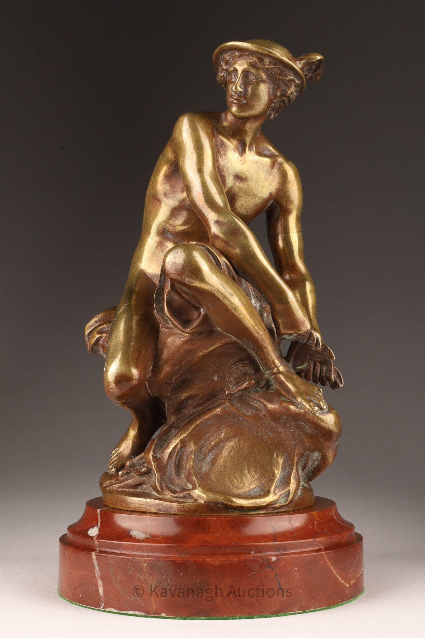 Mercury Bronze Sculpture Jean-Baptiste Pigalle (1 of 7)