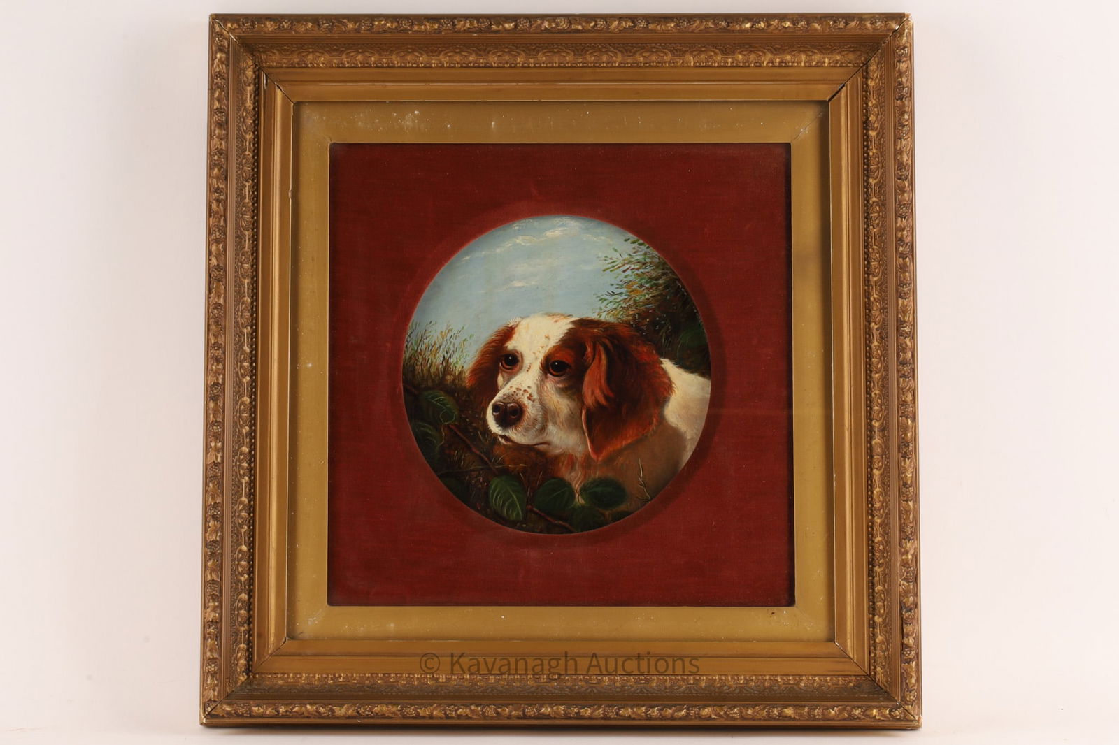 Victorian Dog Painting after Colin Graeme Roe (1 of 5)